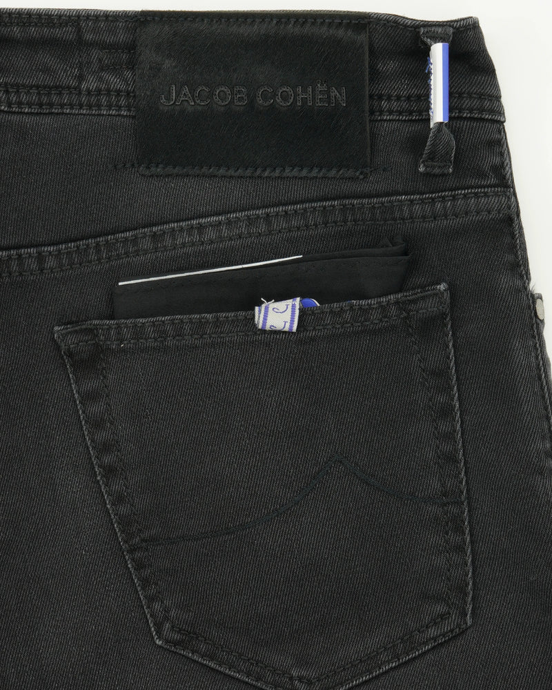 Jacob Cohen Bard Stretch Denim Washed Black
