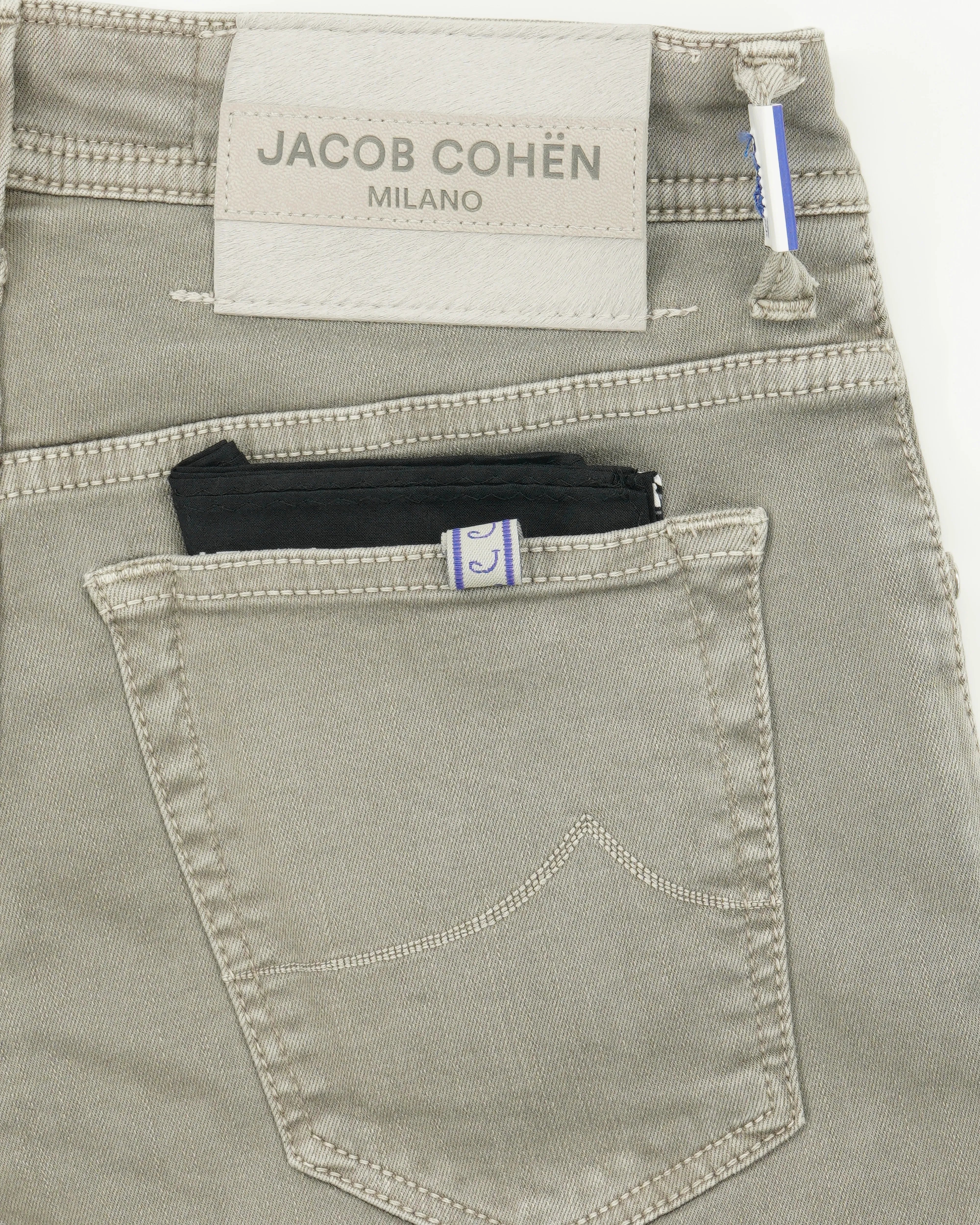 Jacob Cohen Bard Stretch Denim Medium Grey