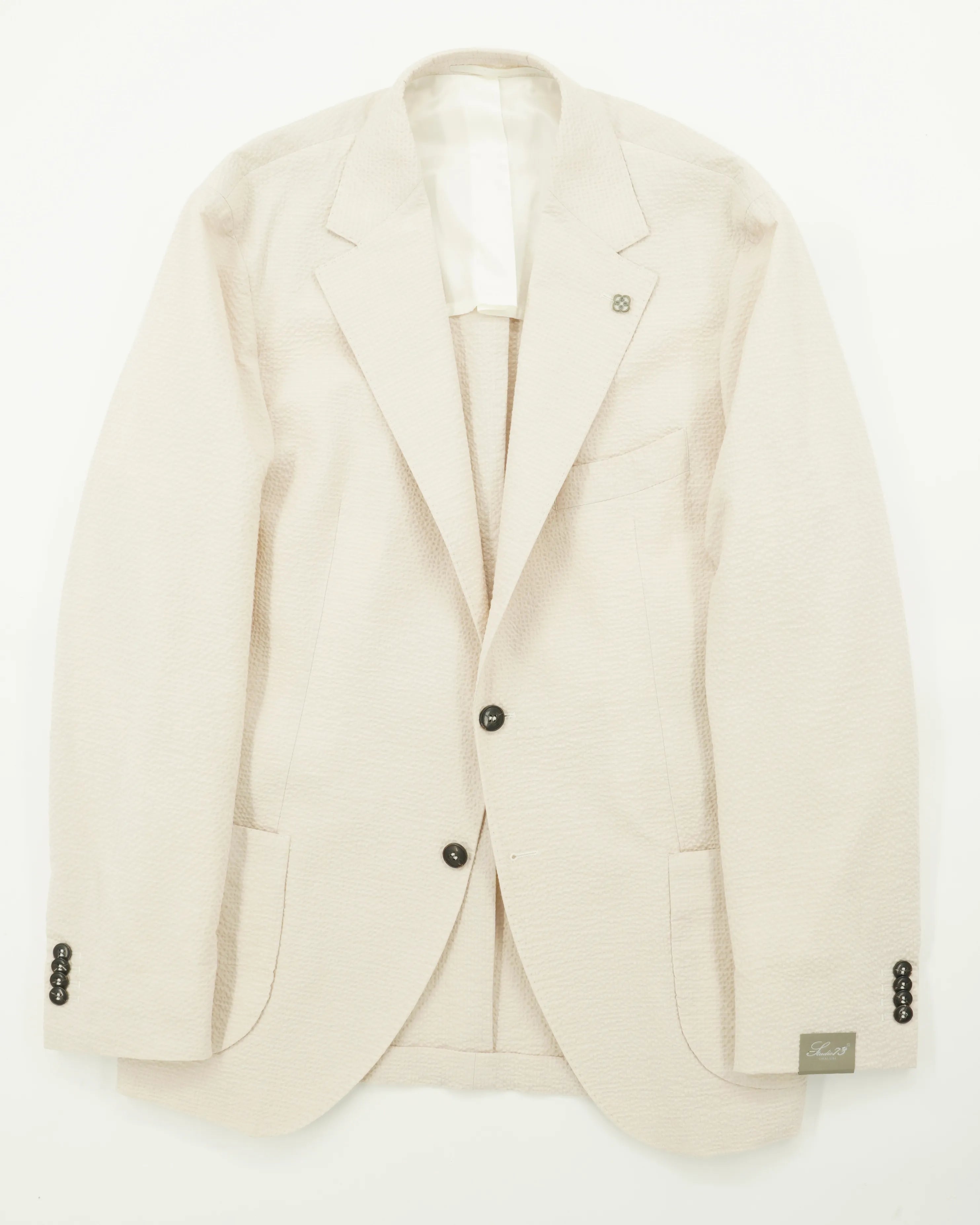 Studio 73 Jacket Seersucker Cream