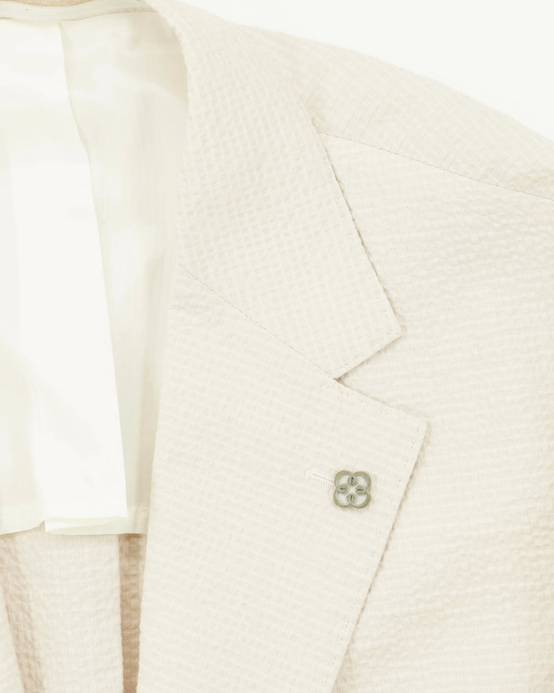 Studio 73 Jacket Seersucker Cream