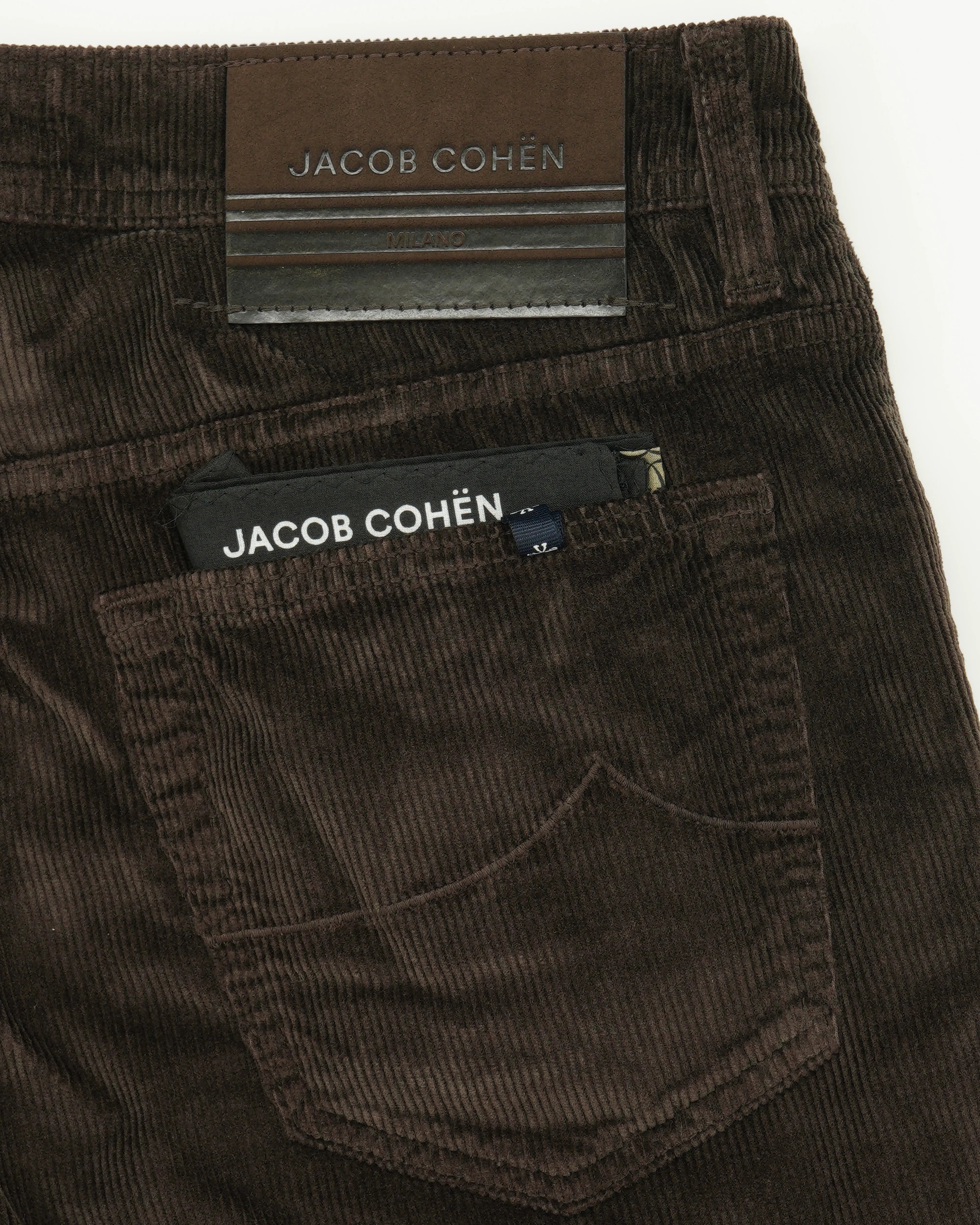 Jacob Cohen Bard Stretch Corduroy Dark Brown