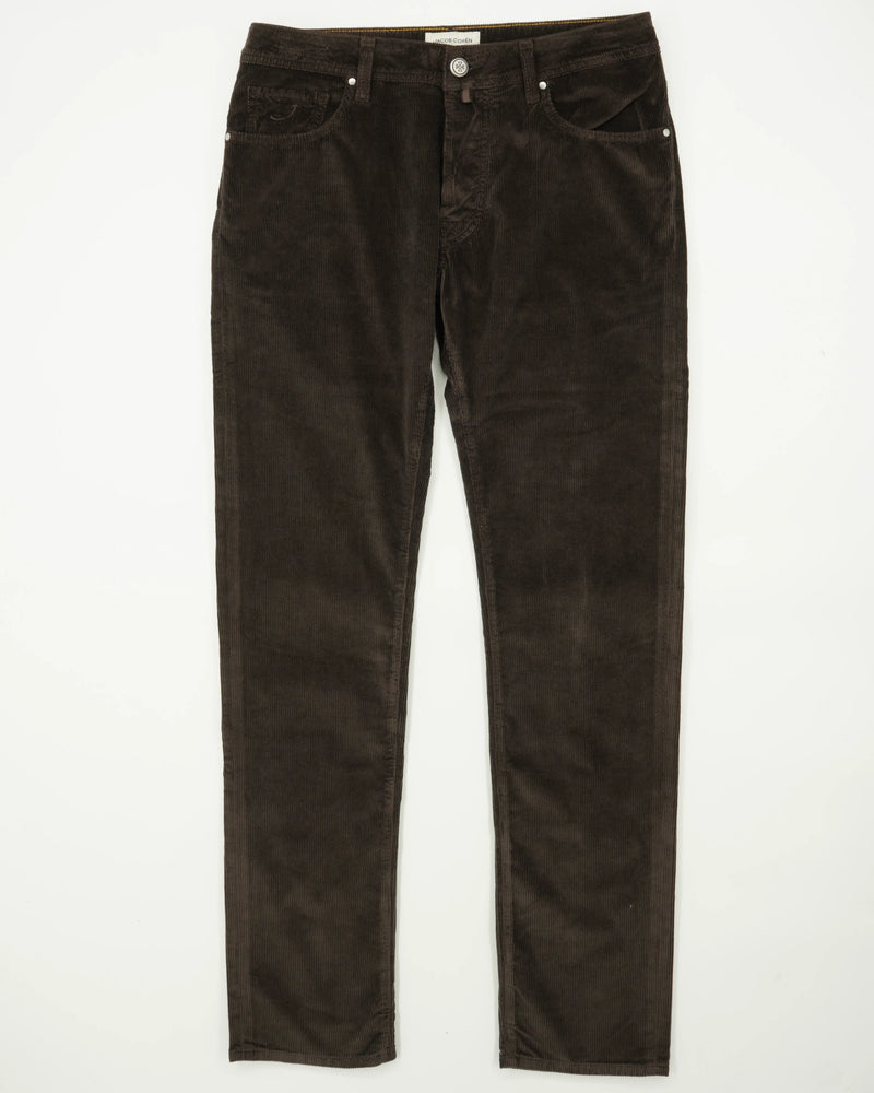 Jacob Cohen Bard Stretch Corduroy Dark Brown