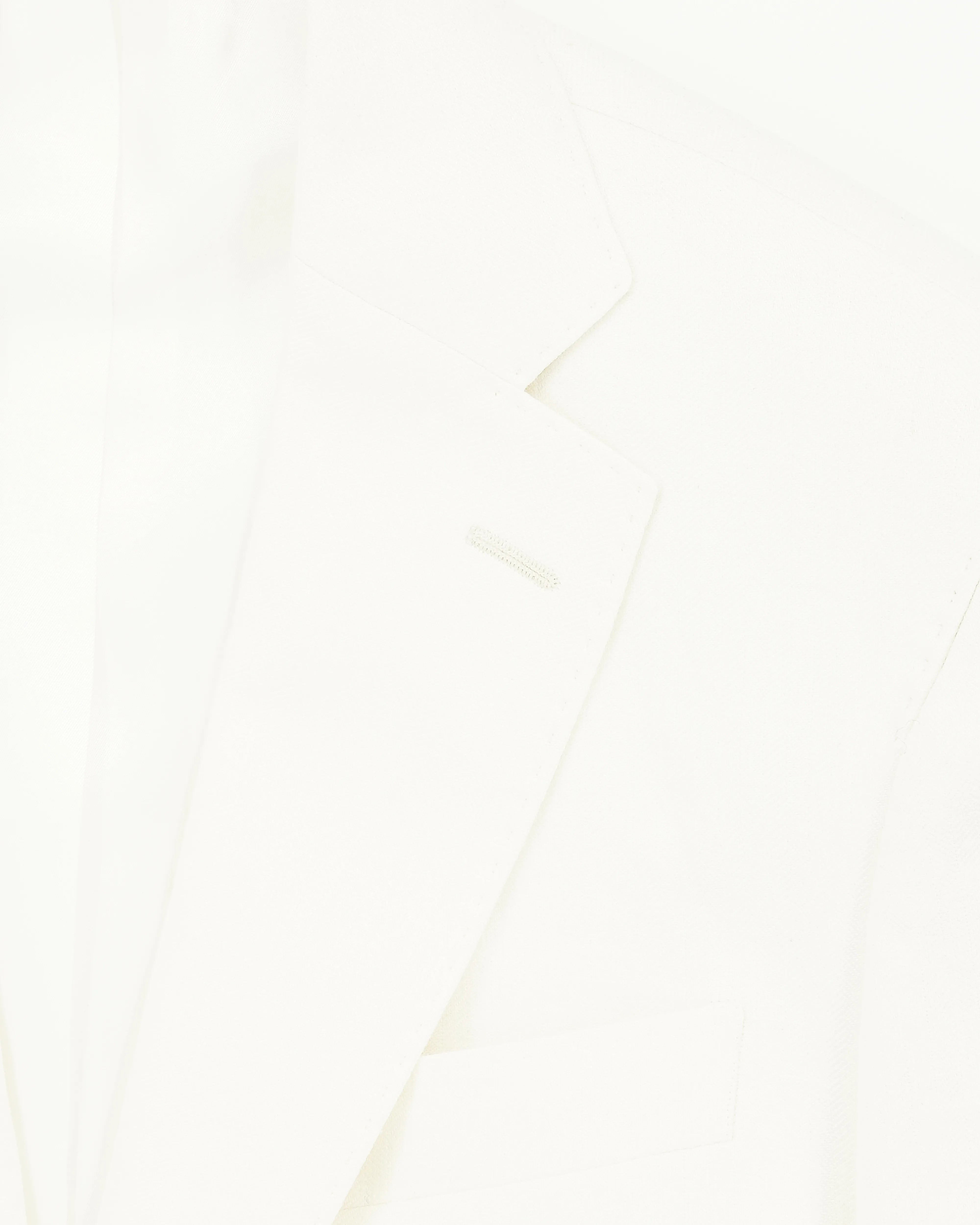 Sand Copenhagen Jacket Pure Linen Herringbone White