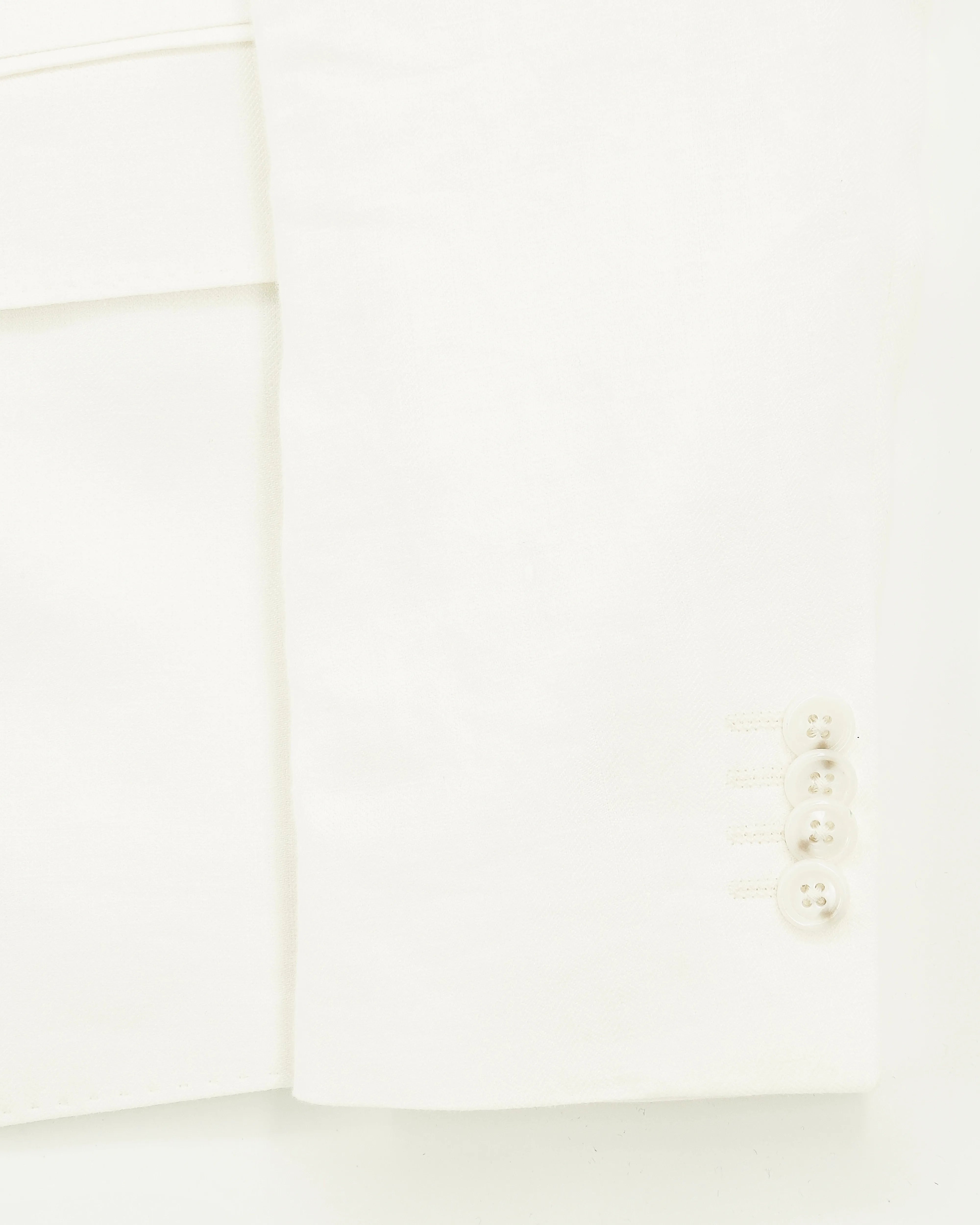 Sand Copenhagen Jacket Pure Linen Herringbone White