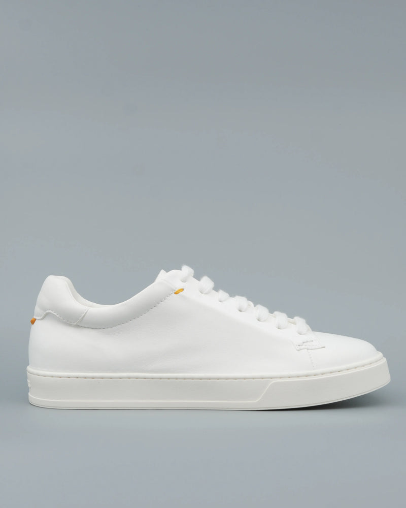 Doucals Sneaker Ultra Soft Lamb Nappa White