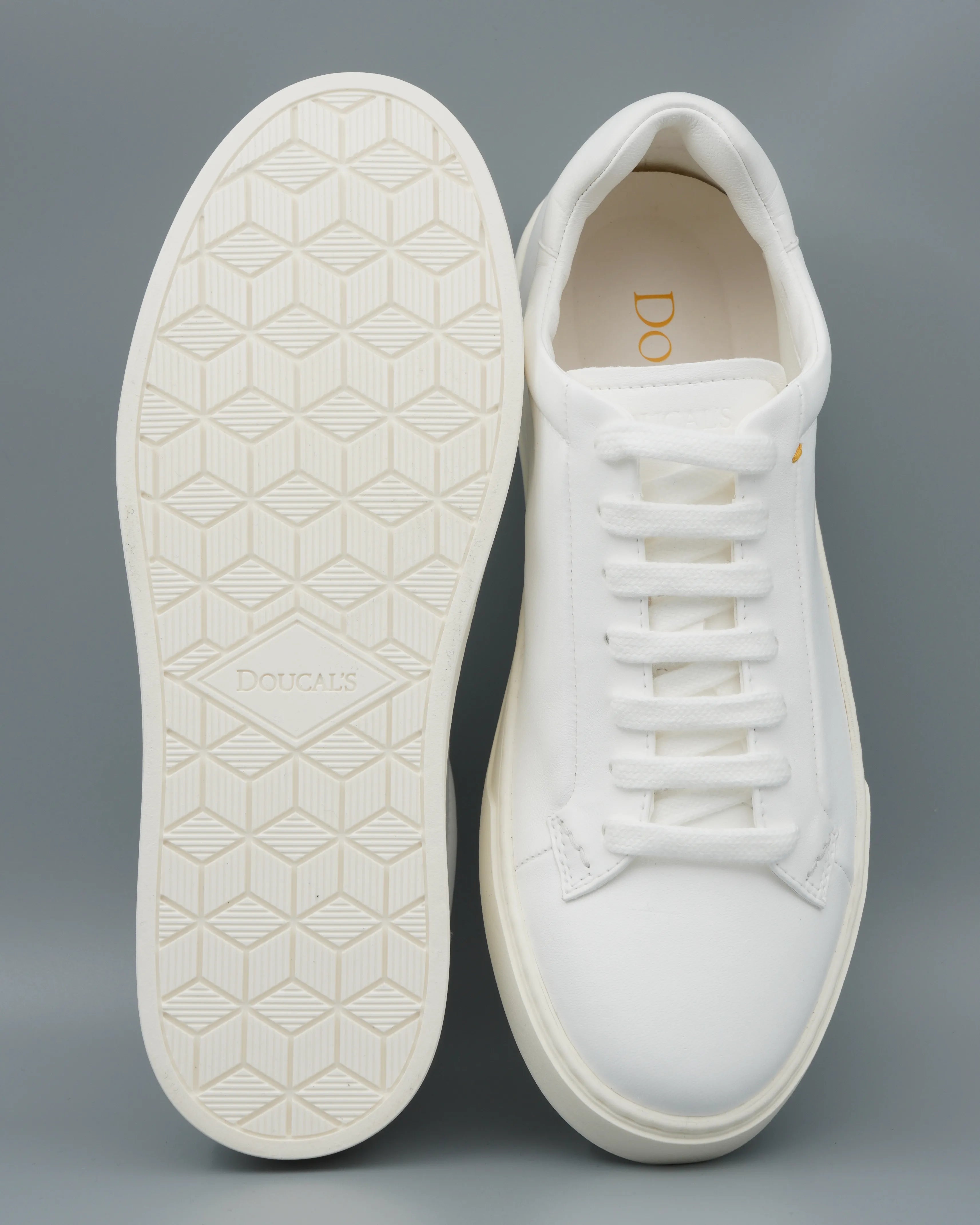 Doucals Sneaker Ultra Soft Lamb Nappa White