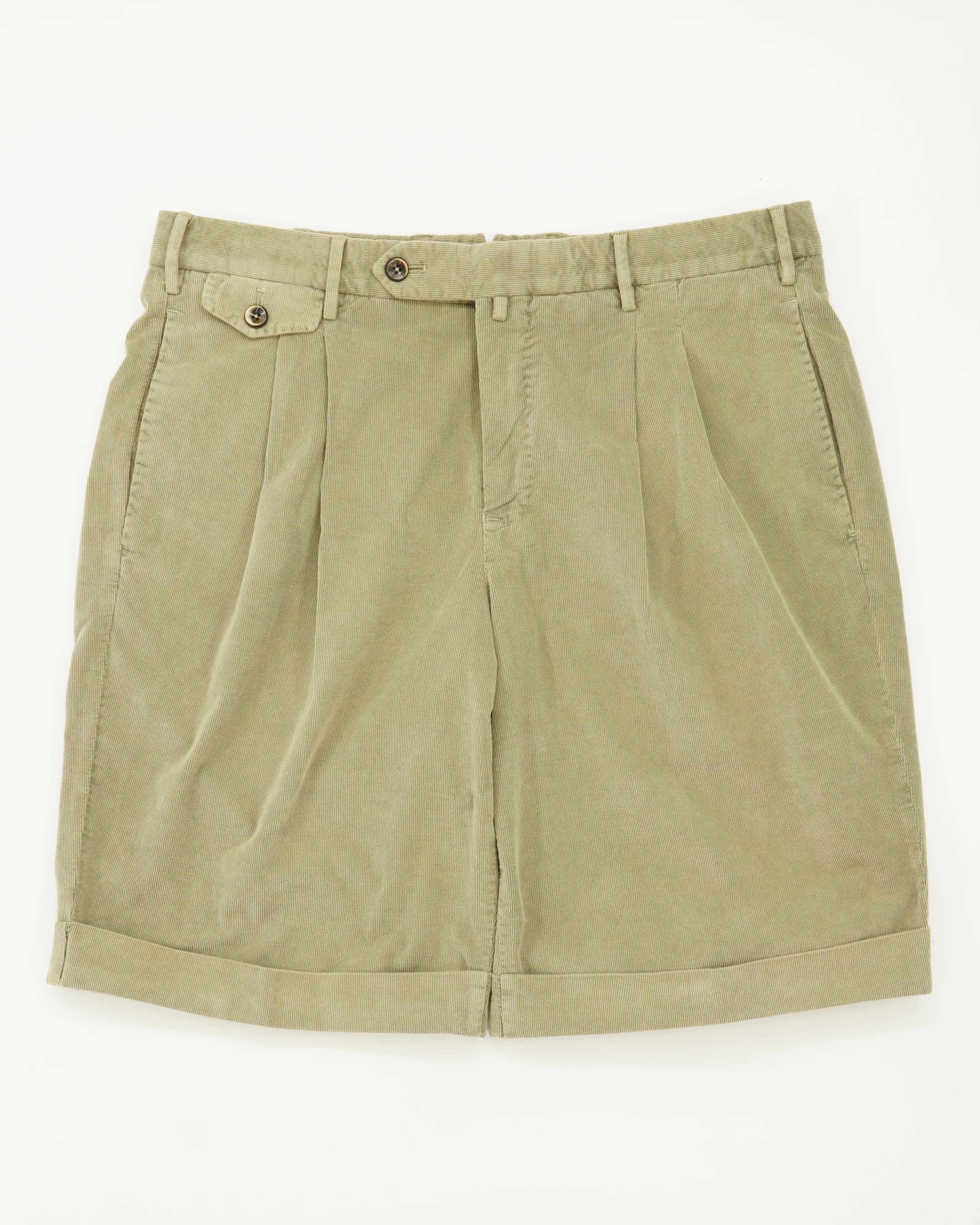PT Torino Shorts Baby Corduroy Green