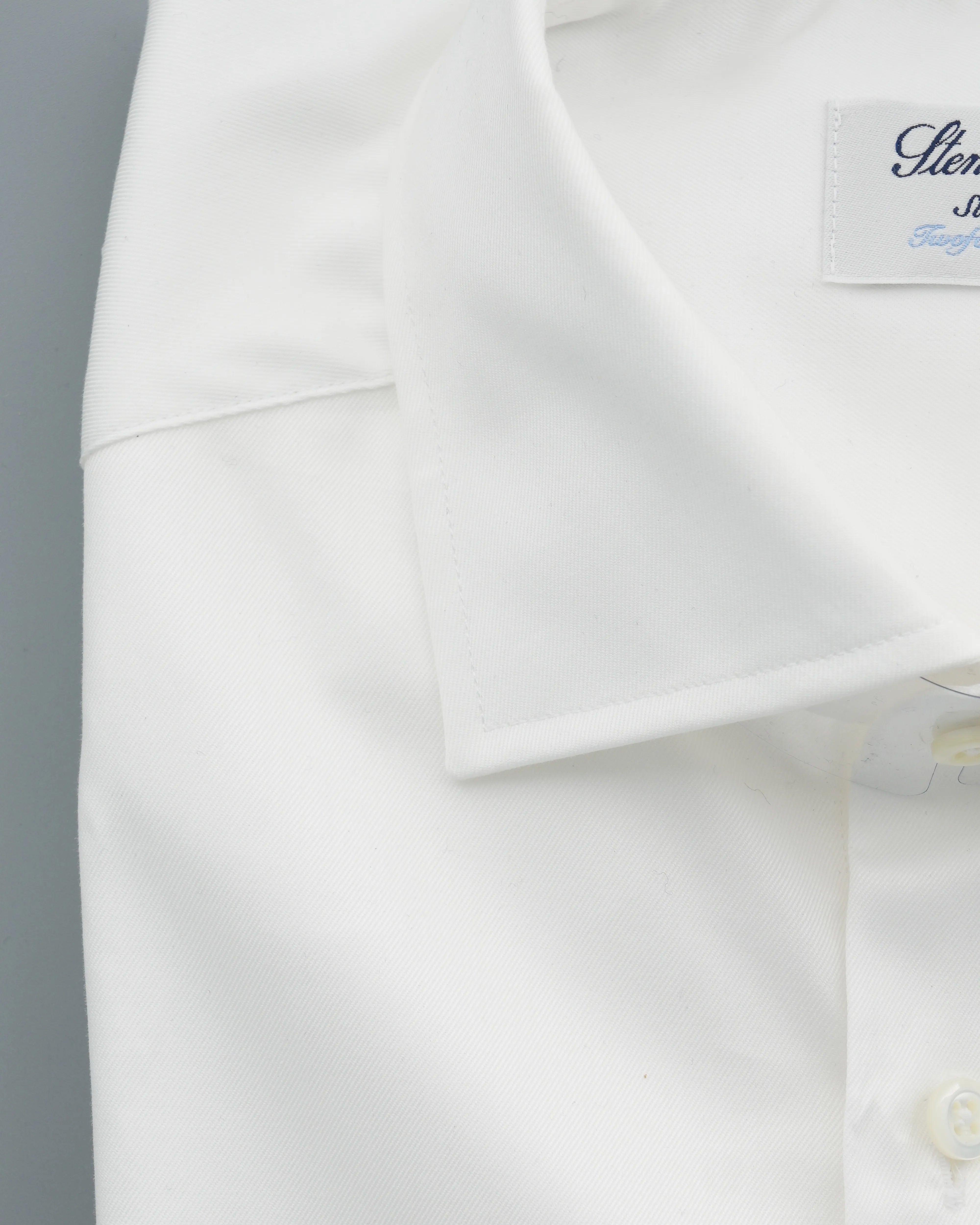 Stenströms Shirt Signature Twofold Cotton White