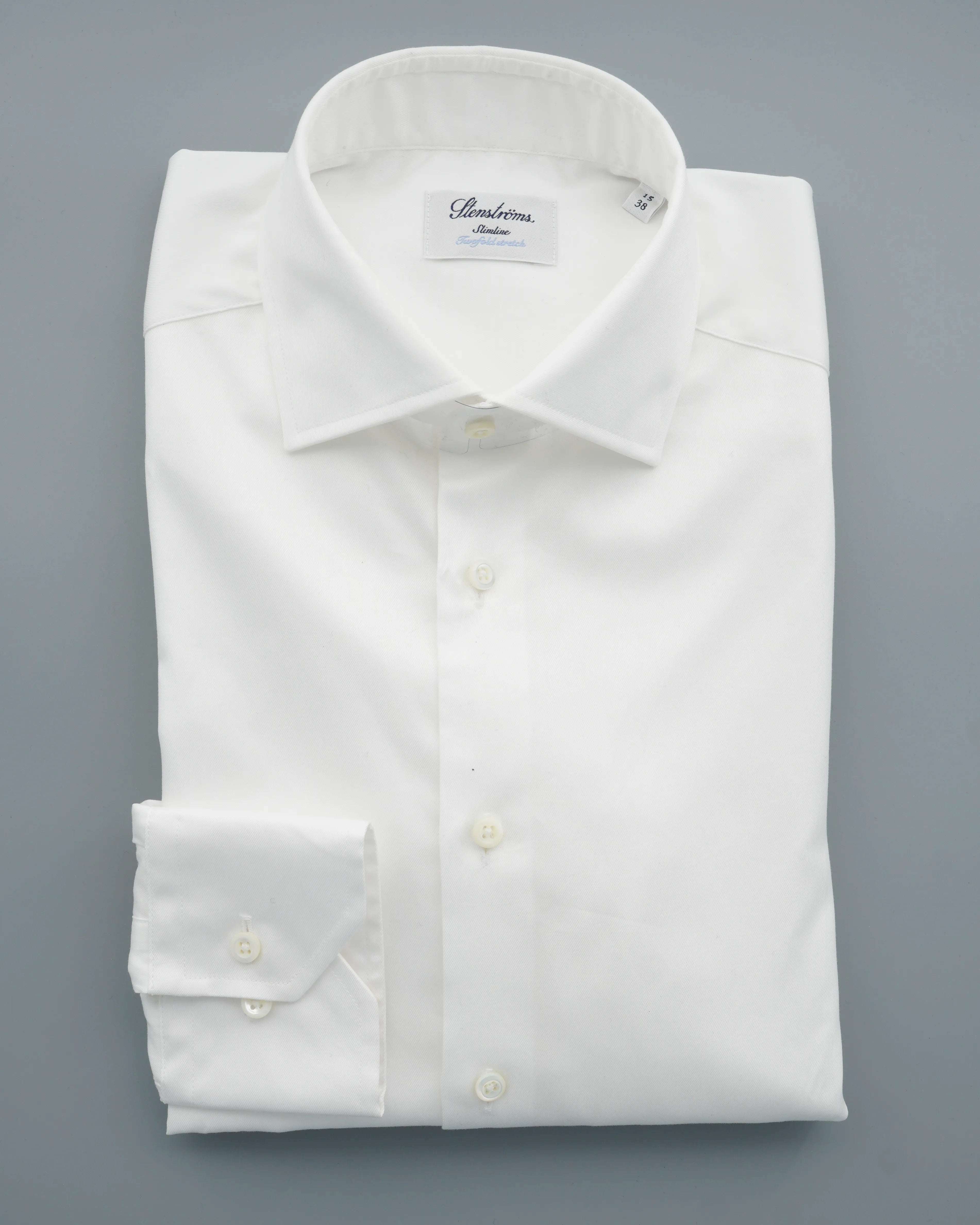 Stenströms Shirt Signature Twofold Cotton White