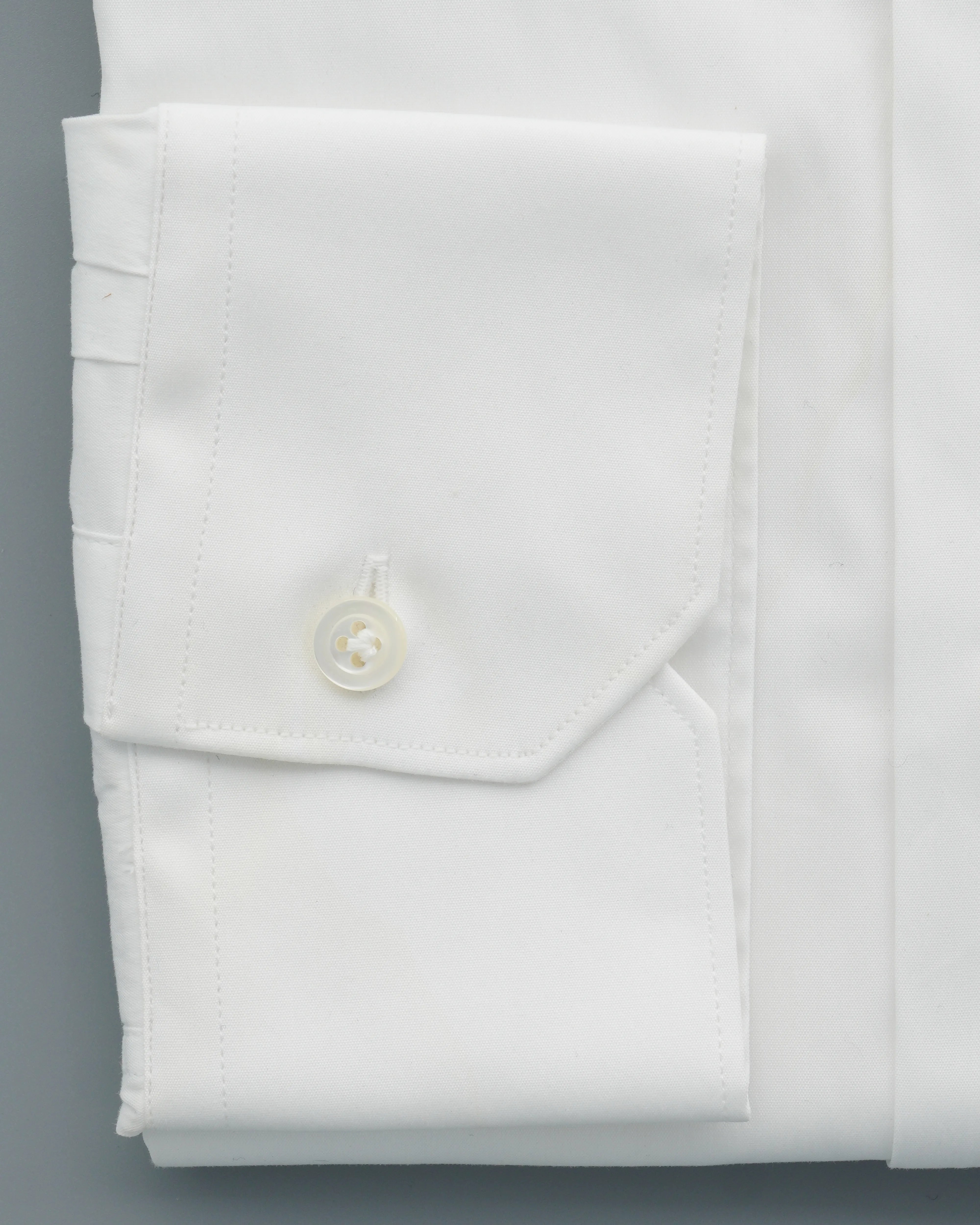Bagutta Shirt Signature Stretch Slim Fit White