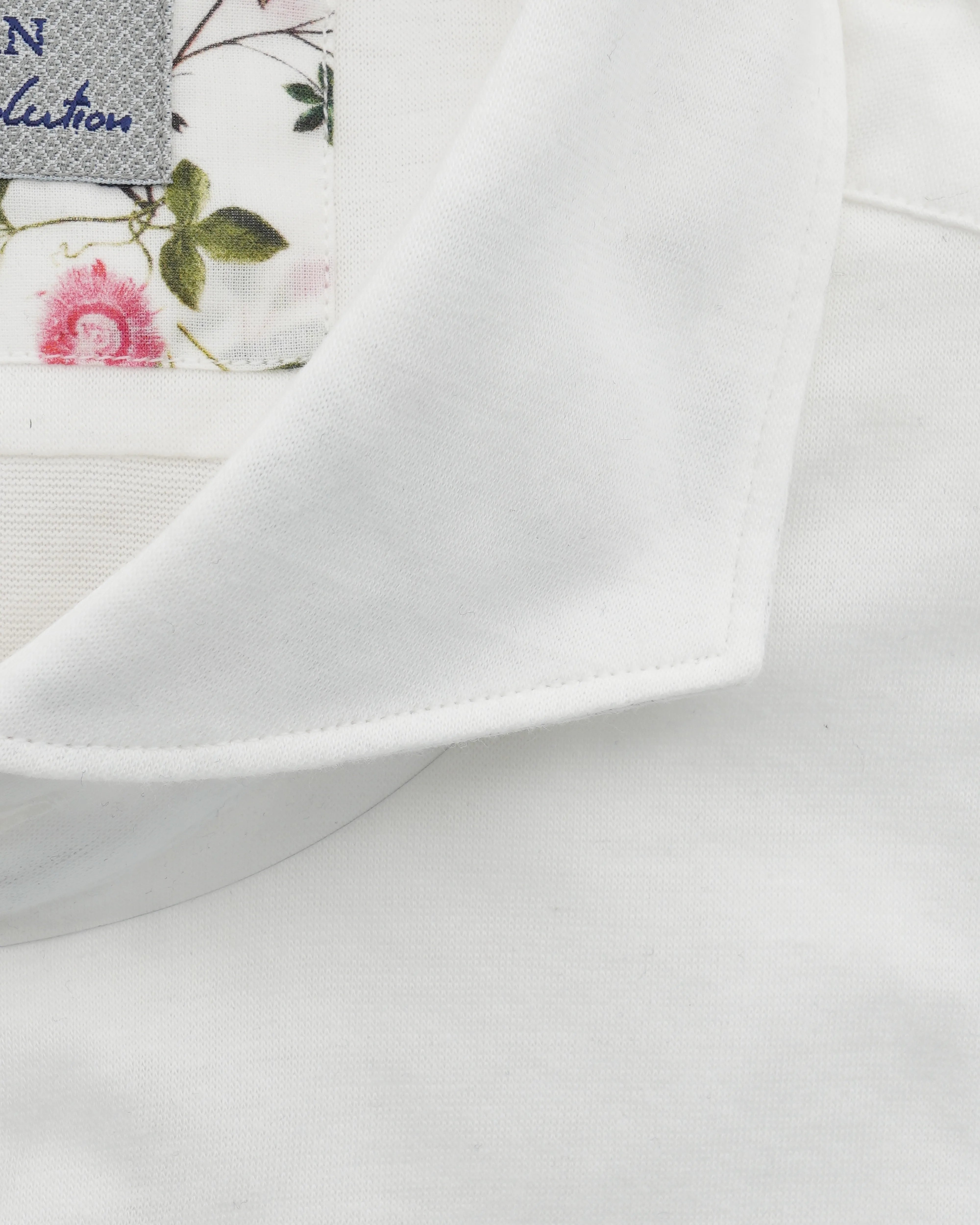 Orian Shirt Pure Cotton Jersey White