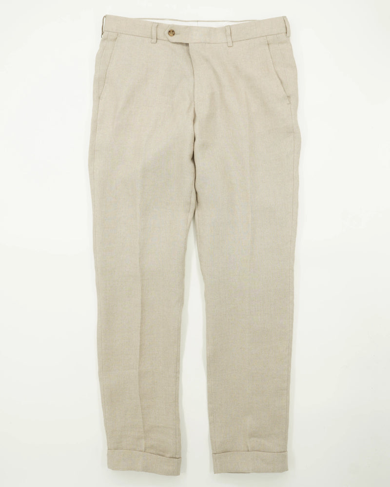 Studio 73 Trousers Solbiati Linen Light Beige
