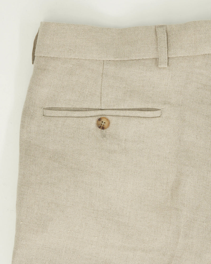 Studio 73 Trousers Solbiati Linen Light Beige