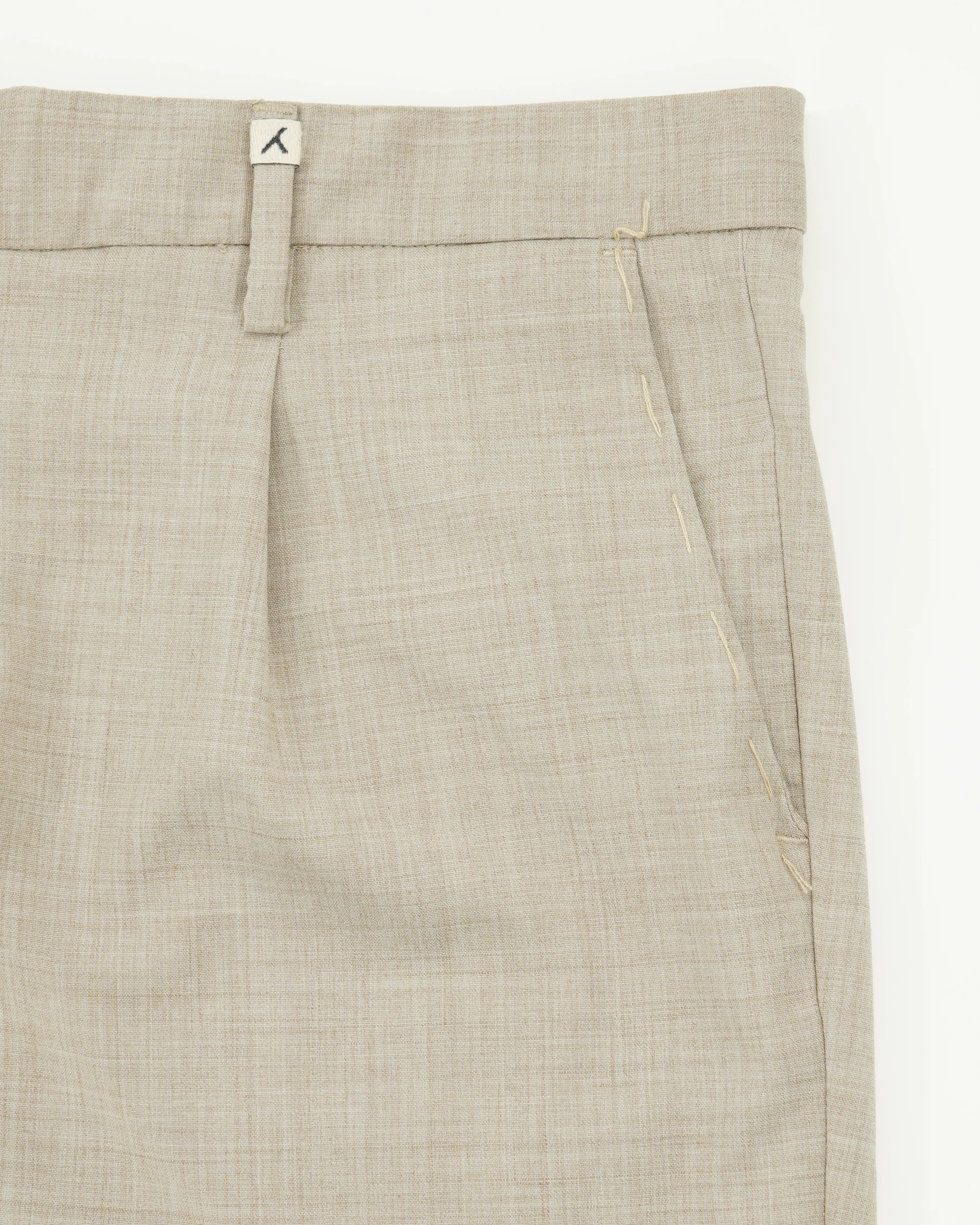 Myths Trousers Technical Wool Beige