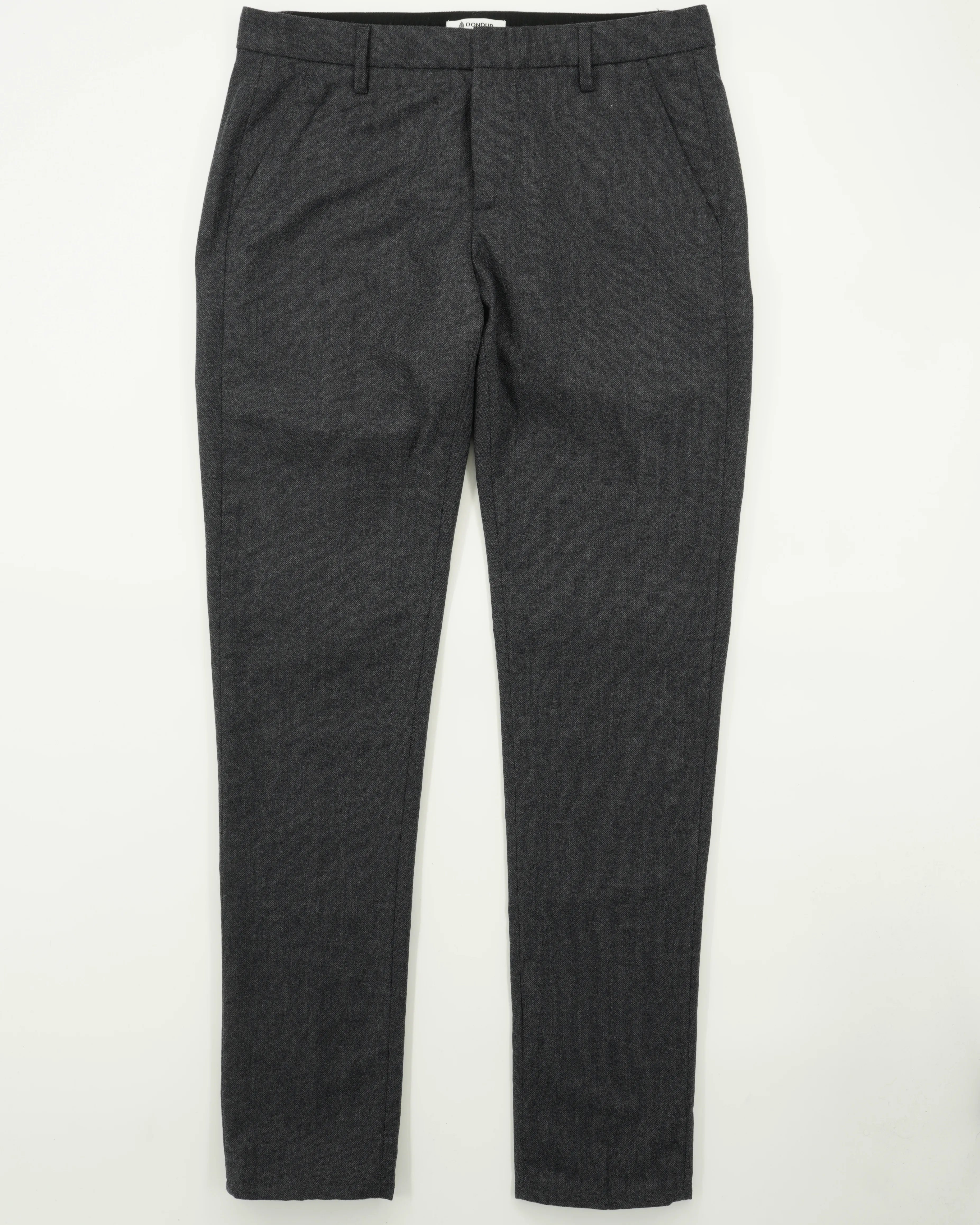 Dondup Gaubert Wool Stretch Dark Gray