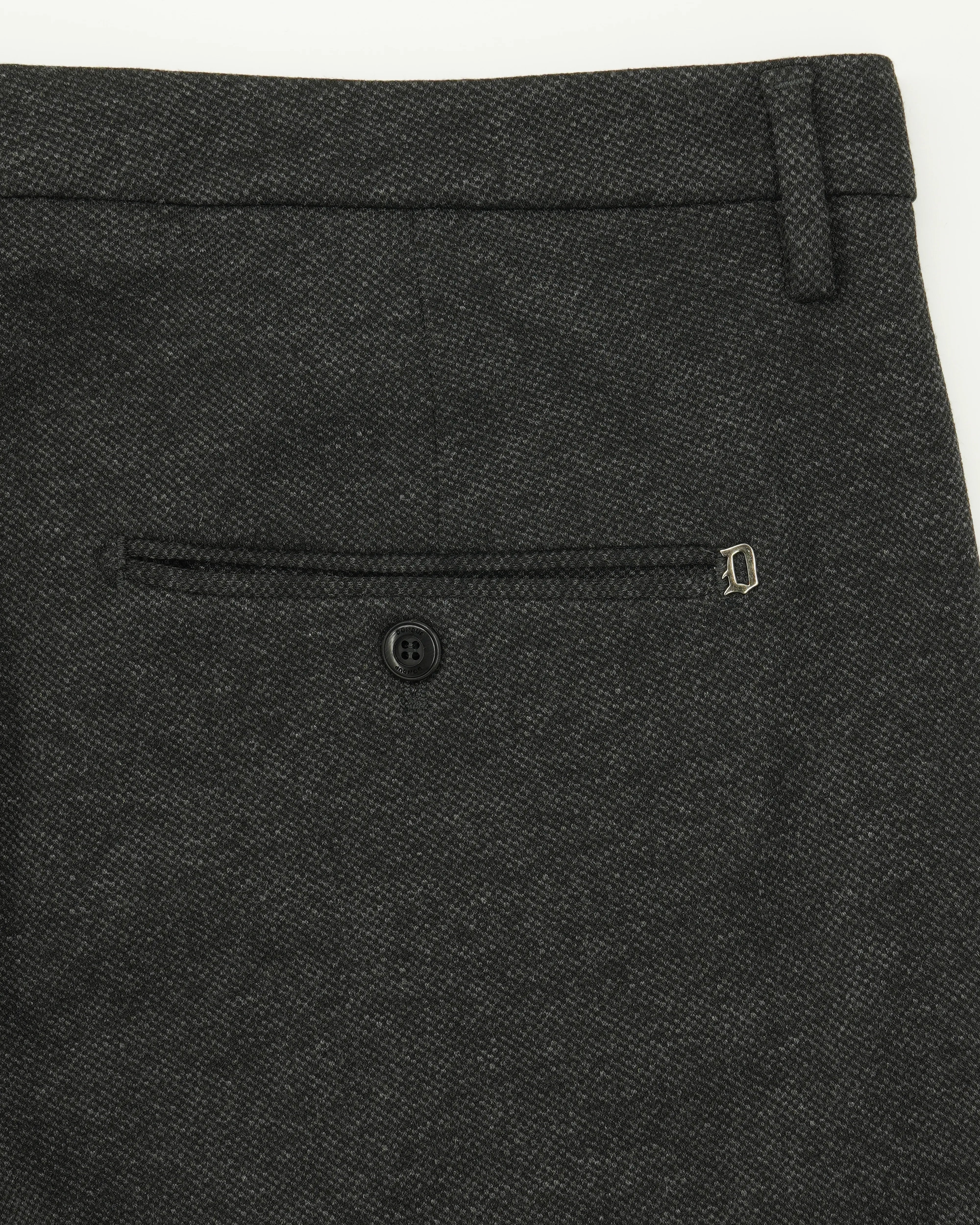 Dondup Gaubert Pepita Stretch Dark Gray