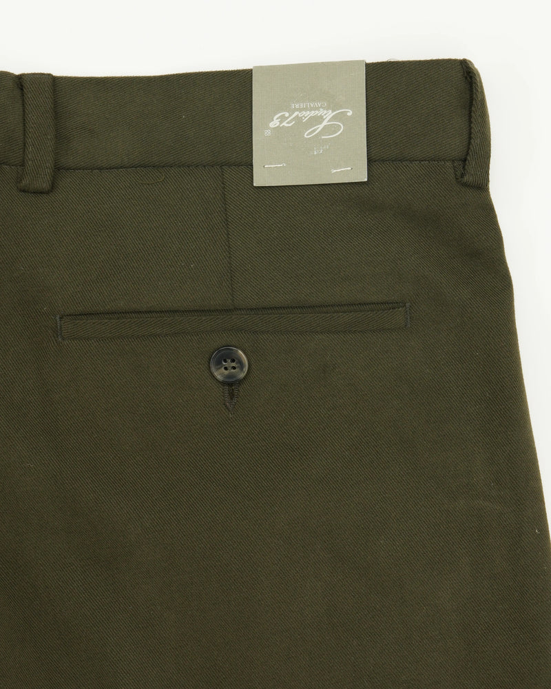Studio 73 Trousers Cotton Stretch Green