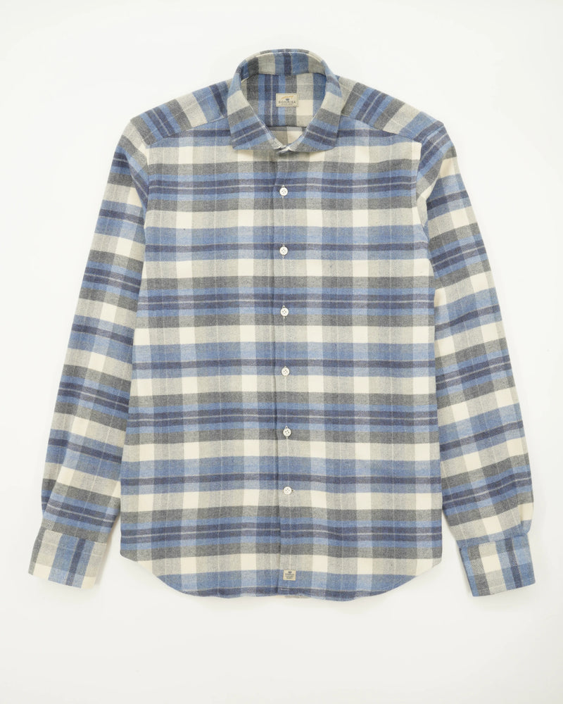 Sonrisa Shirt Heavy Flannel Blue Check