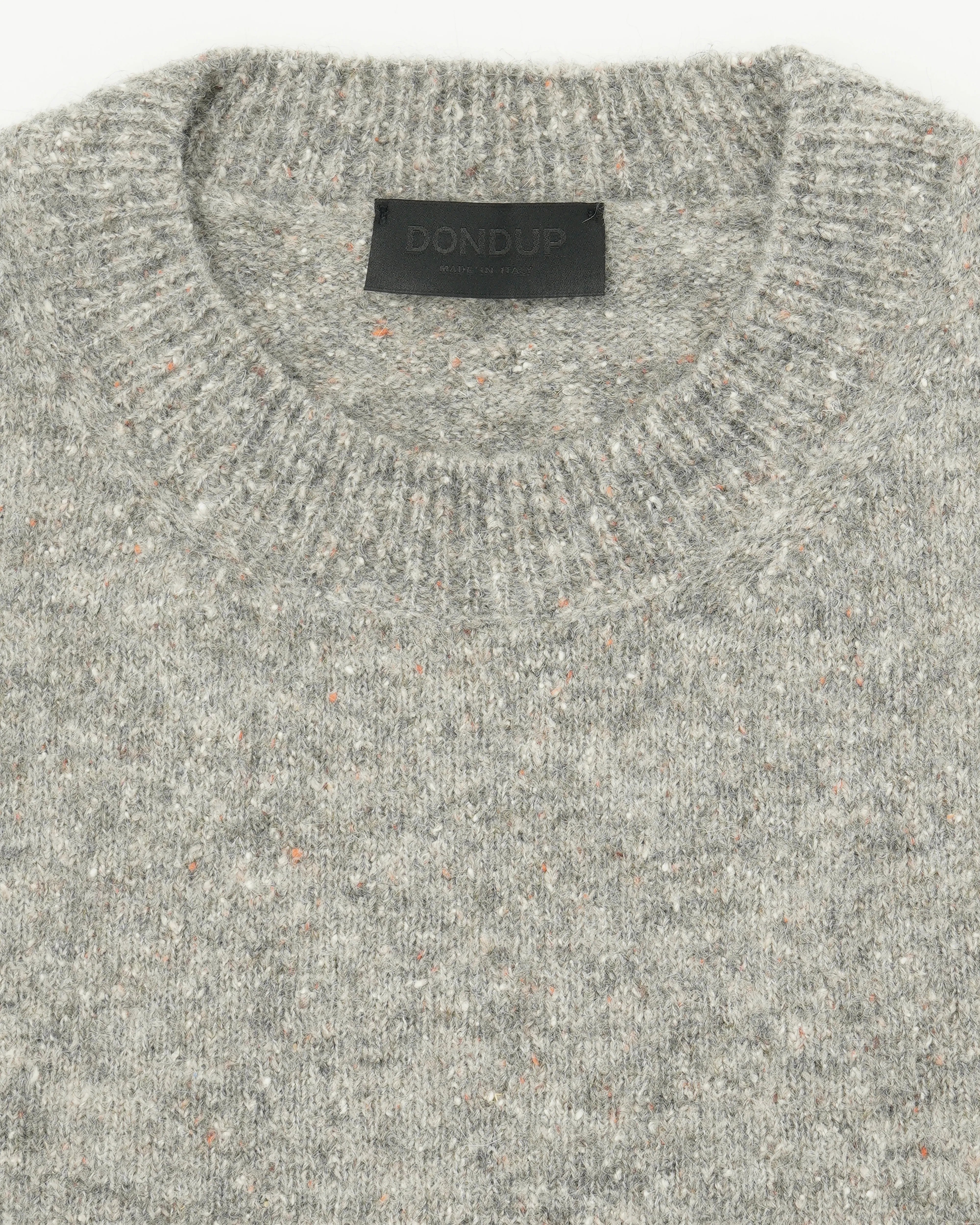 Dondup Crewneck Alpaca Silk Blend Grey