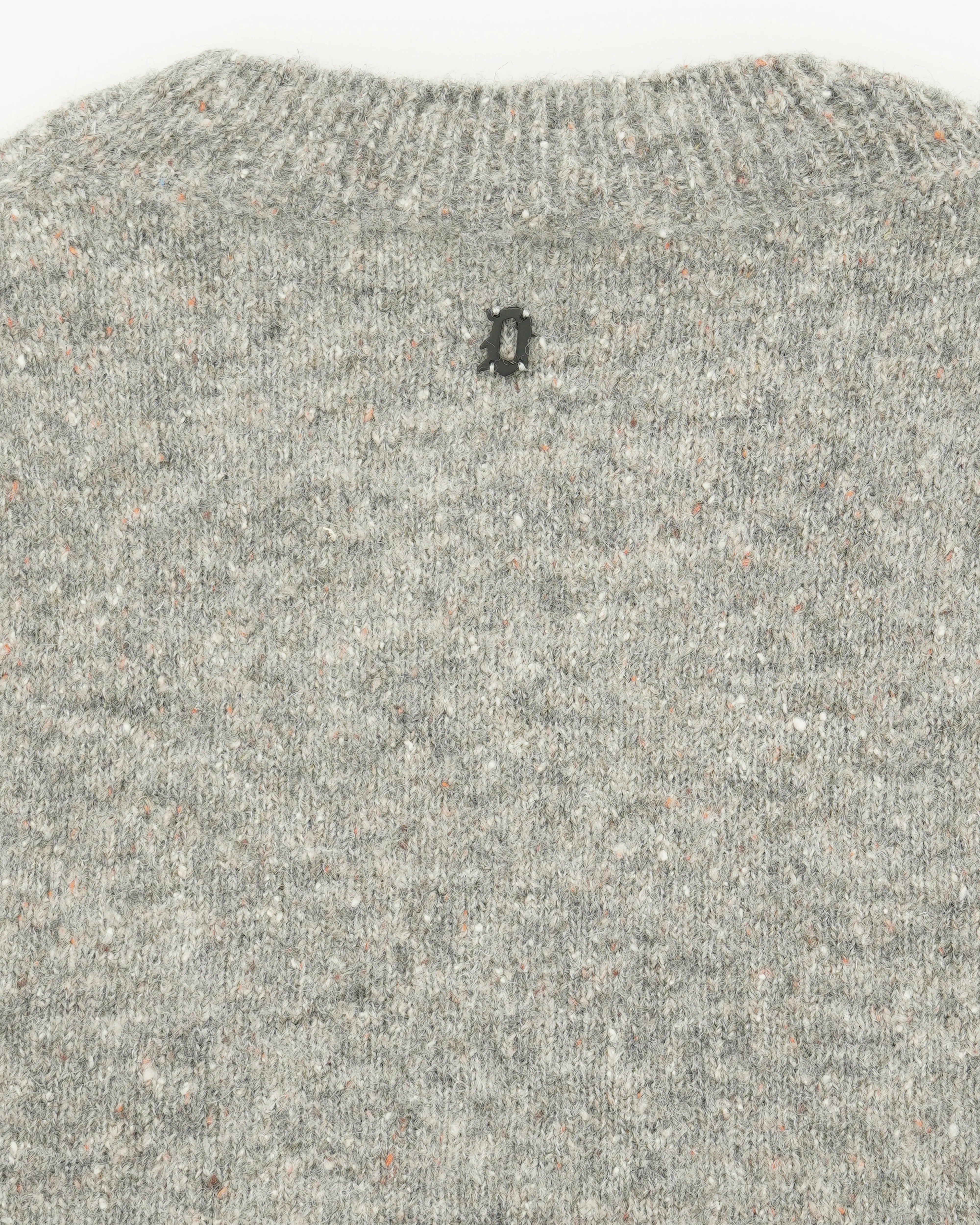 Dondup Crewneck Alpaca Silk Blend Grey