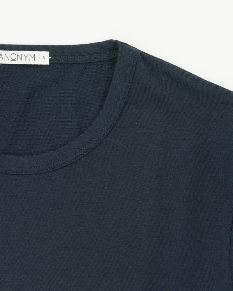 Anonym T-Shirt Cotton Navy