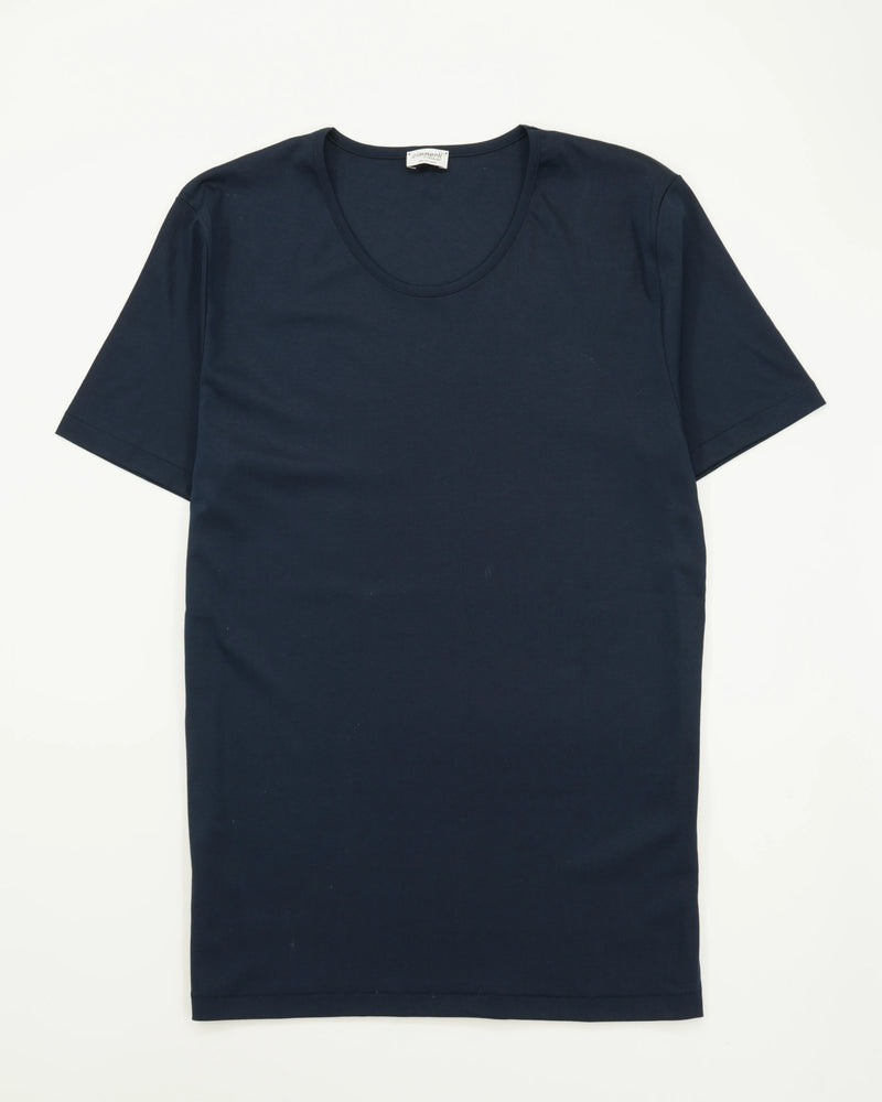 Zimmerli Underwear T-Shirt Cotton Navy