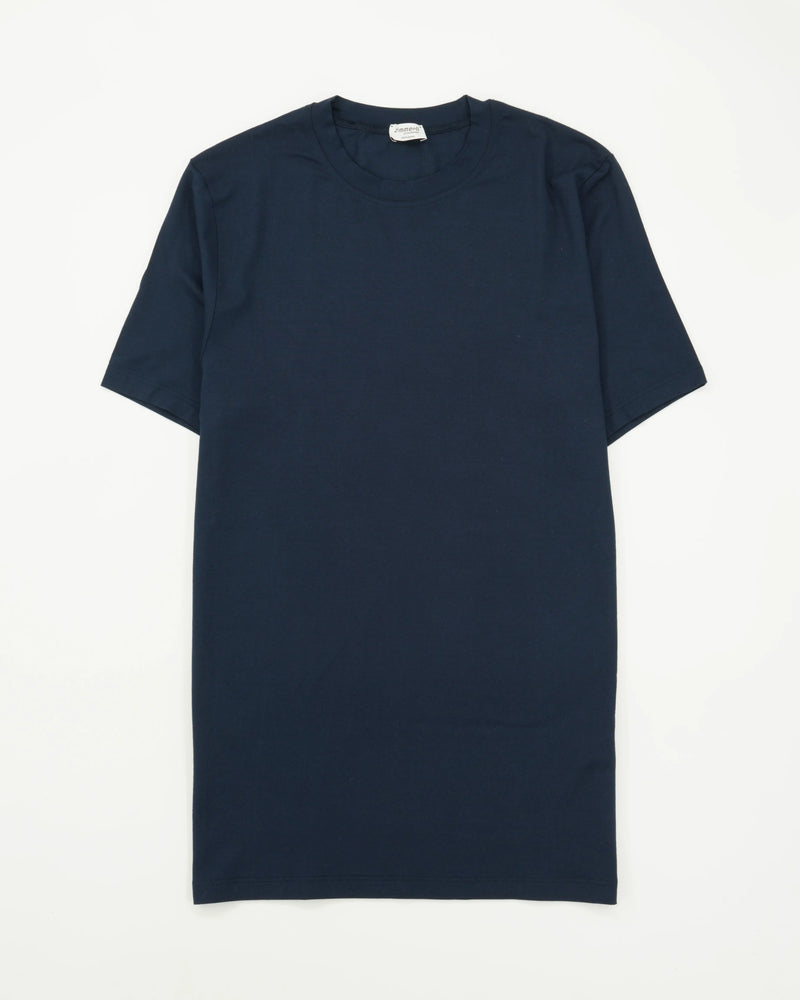 Zimmerli T-Shirt Modal Navy