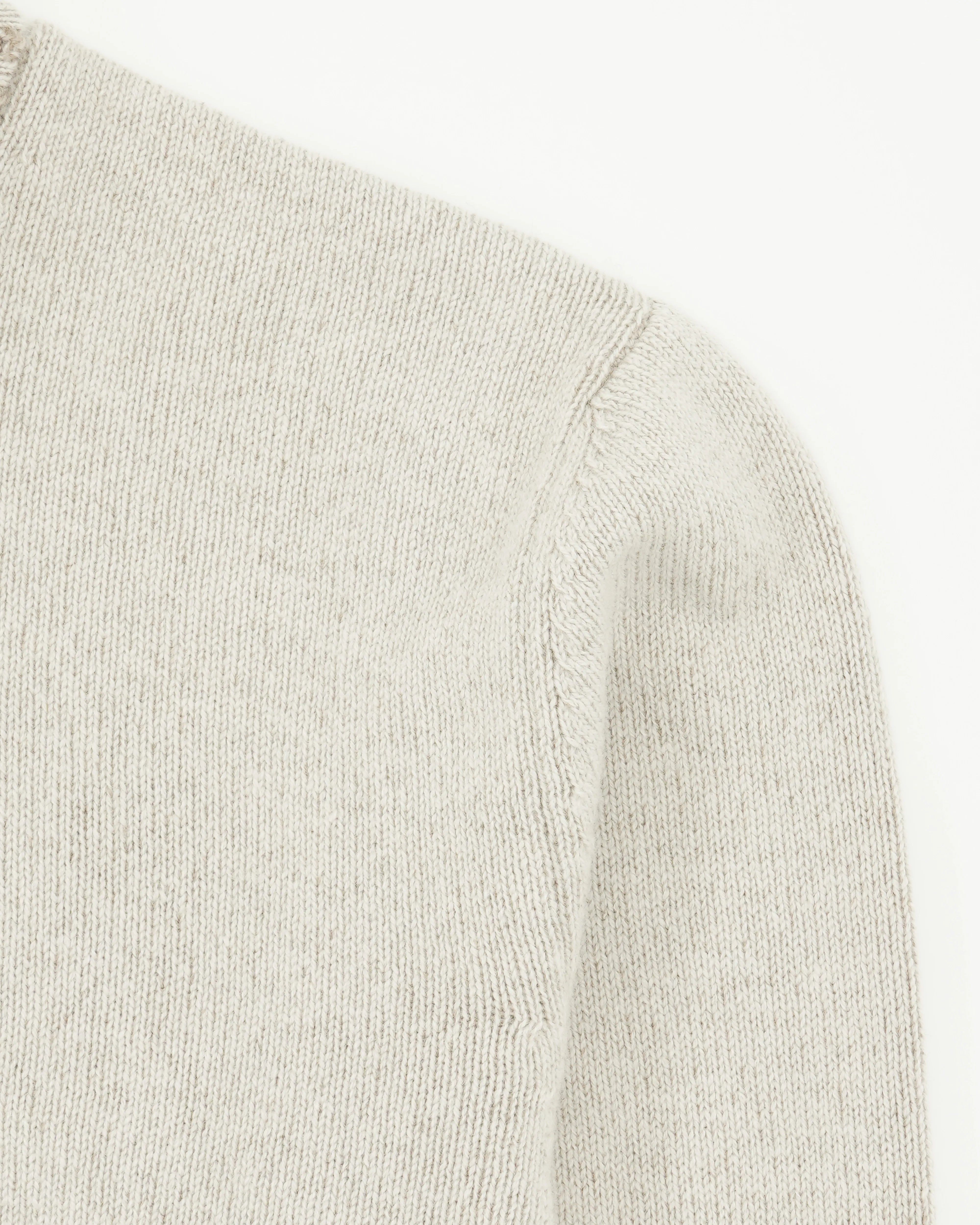 Gran Sasso Turtleneck Wool Cashmere Beige