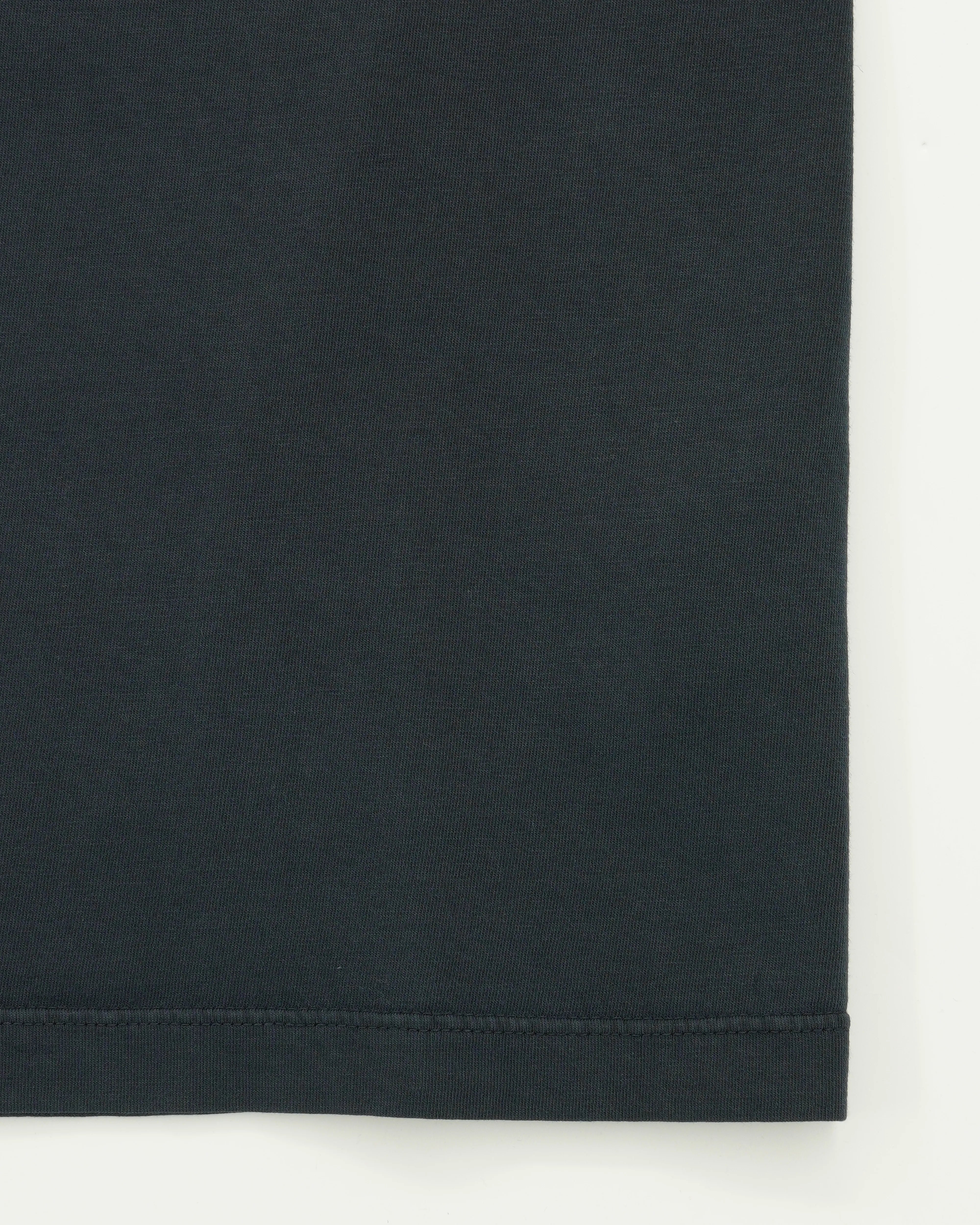 Dondup T-Shirt Garment Dyed Cotton Navy