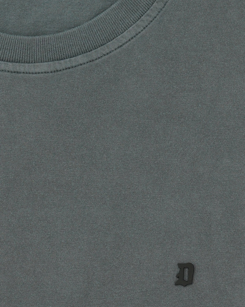 Dondup T-Shirt Garment Dyed Cotton Grey
