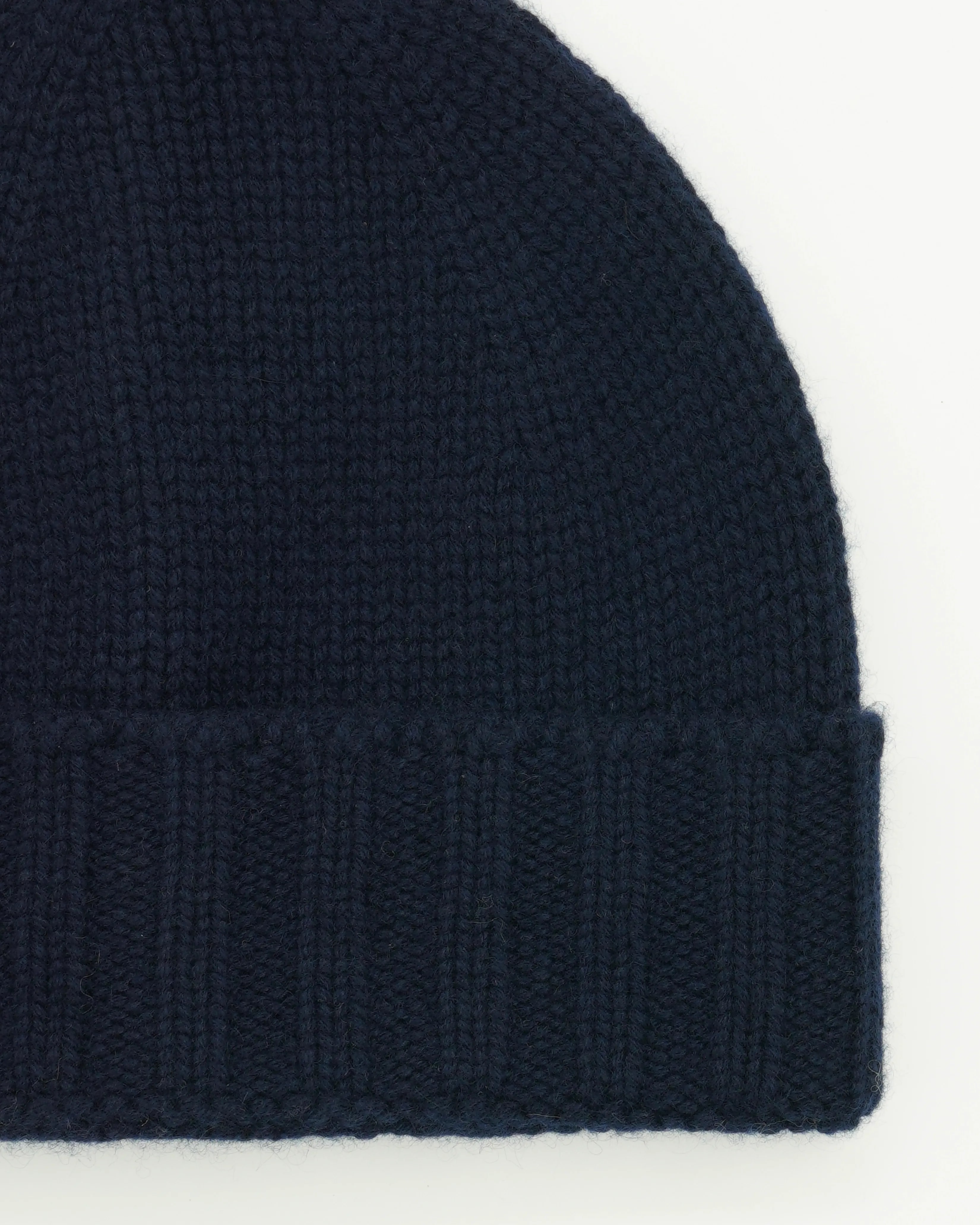 Gran Sasso Beanie Pure Cashmere Navy