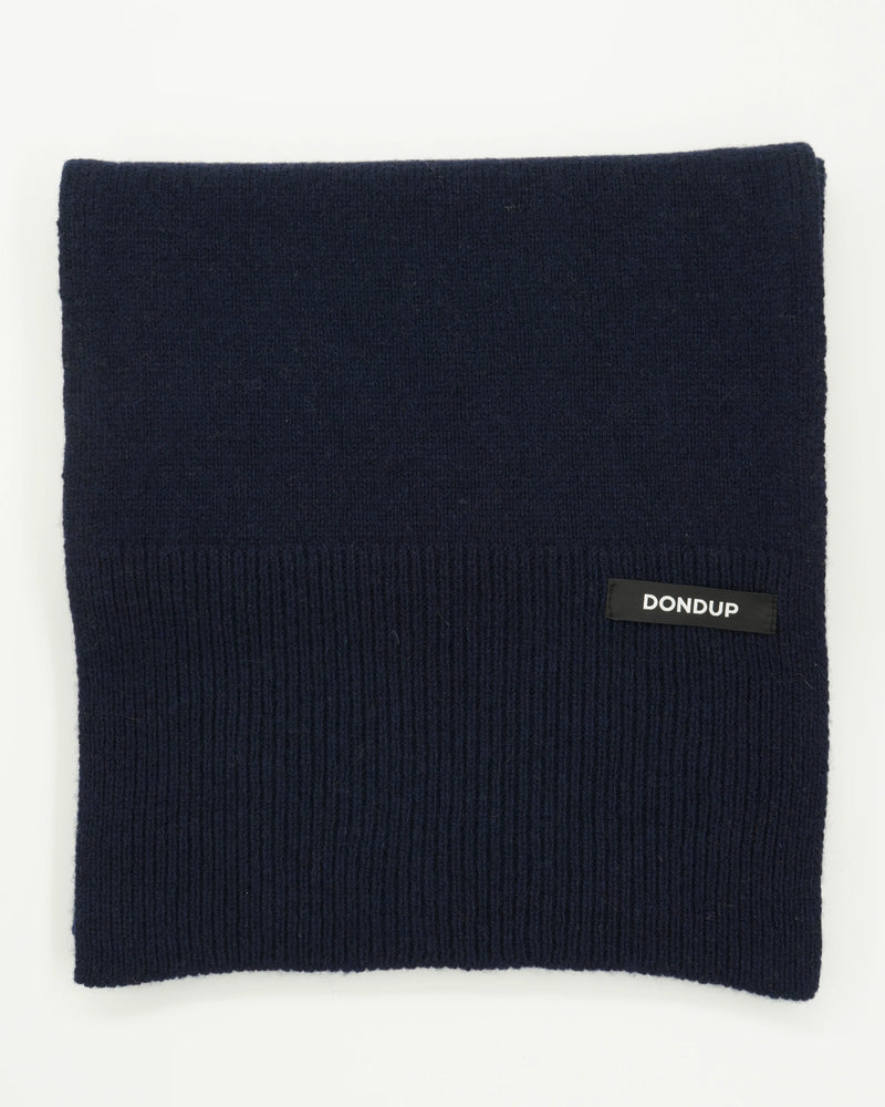 Dondup Scarf Plain Cashmere Navy