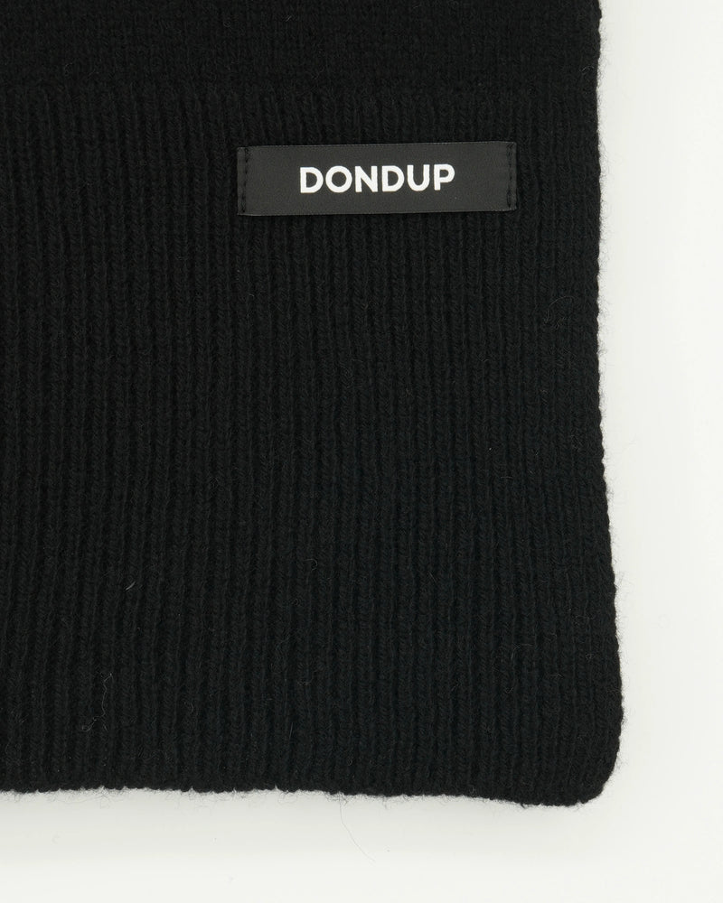 Dondup Scarf Plain Cashmere Black