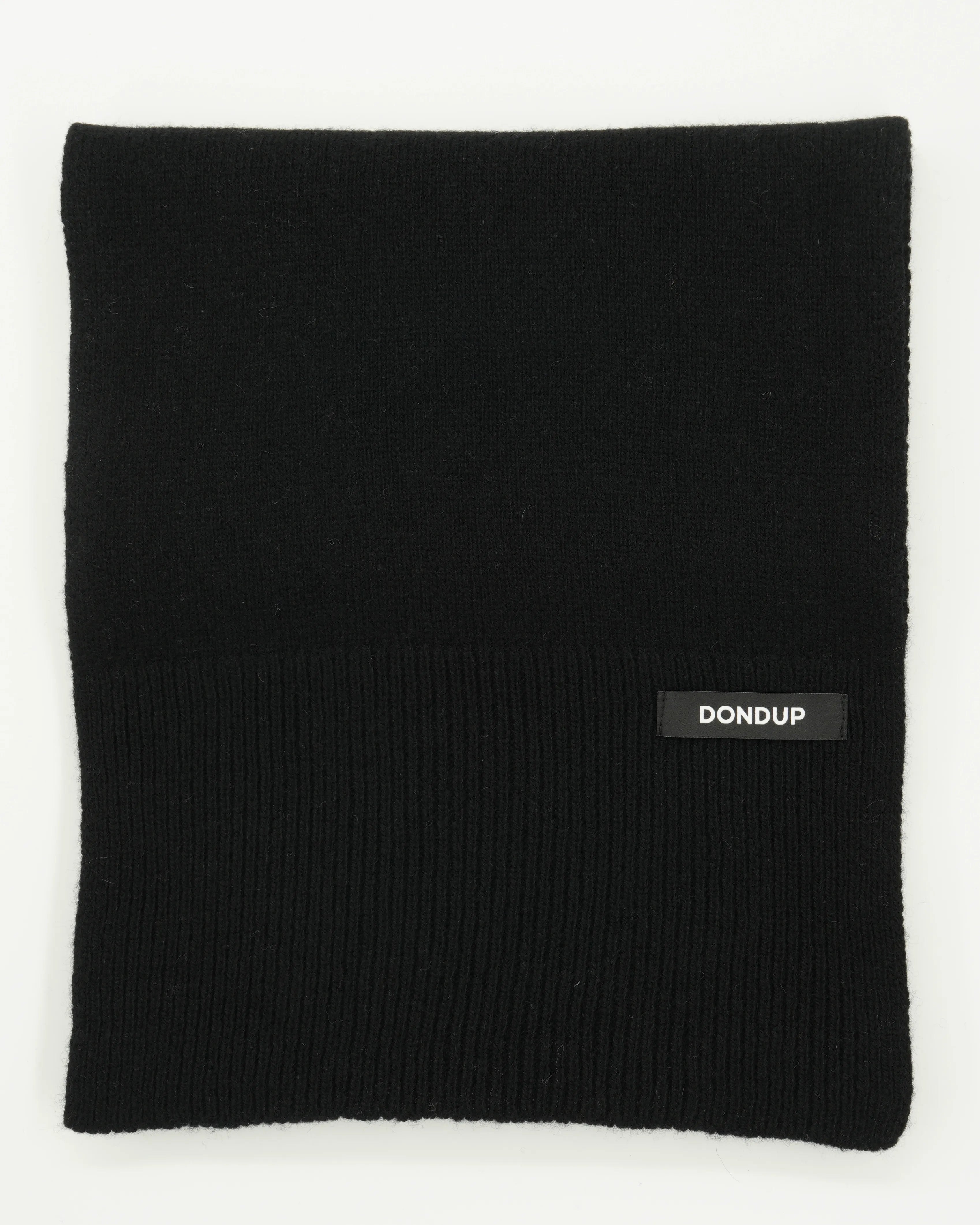 Dondup Scarf Plain Cashmere Black