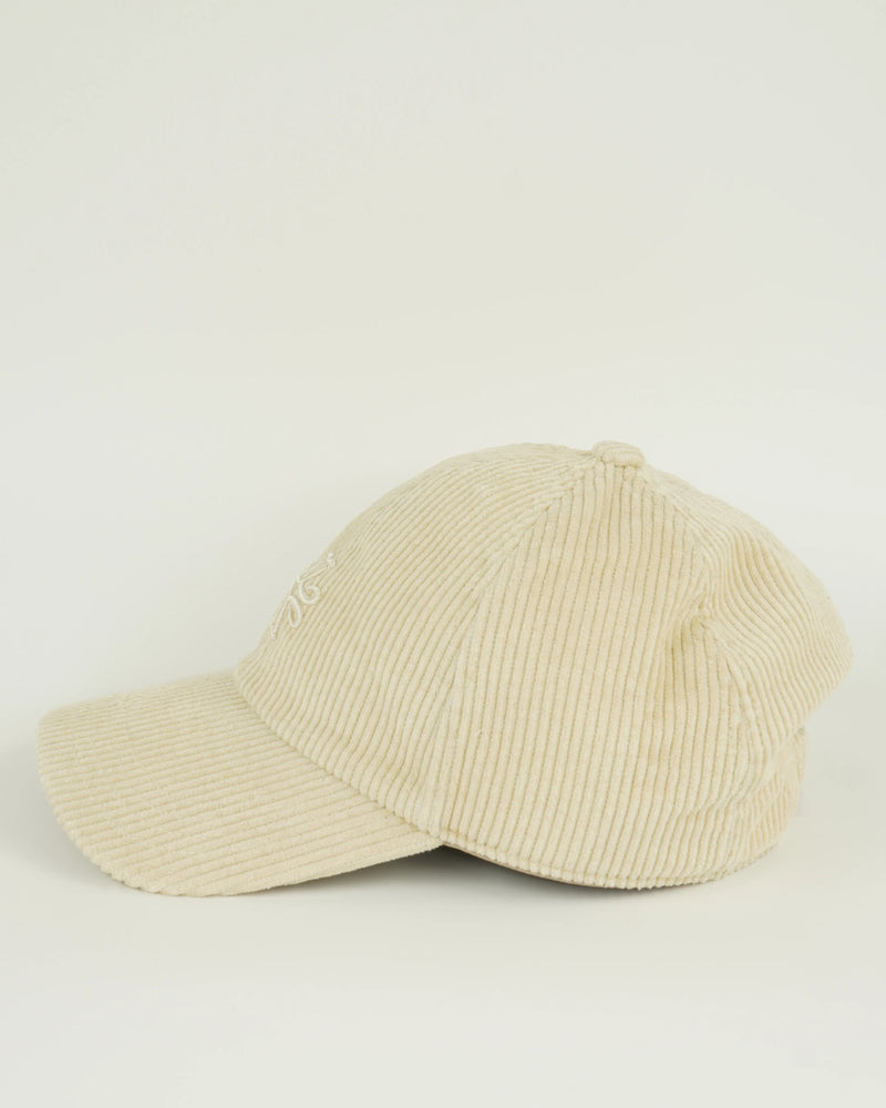 Jacob Cohen Cap Corduroy Logo Light Beige