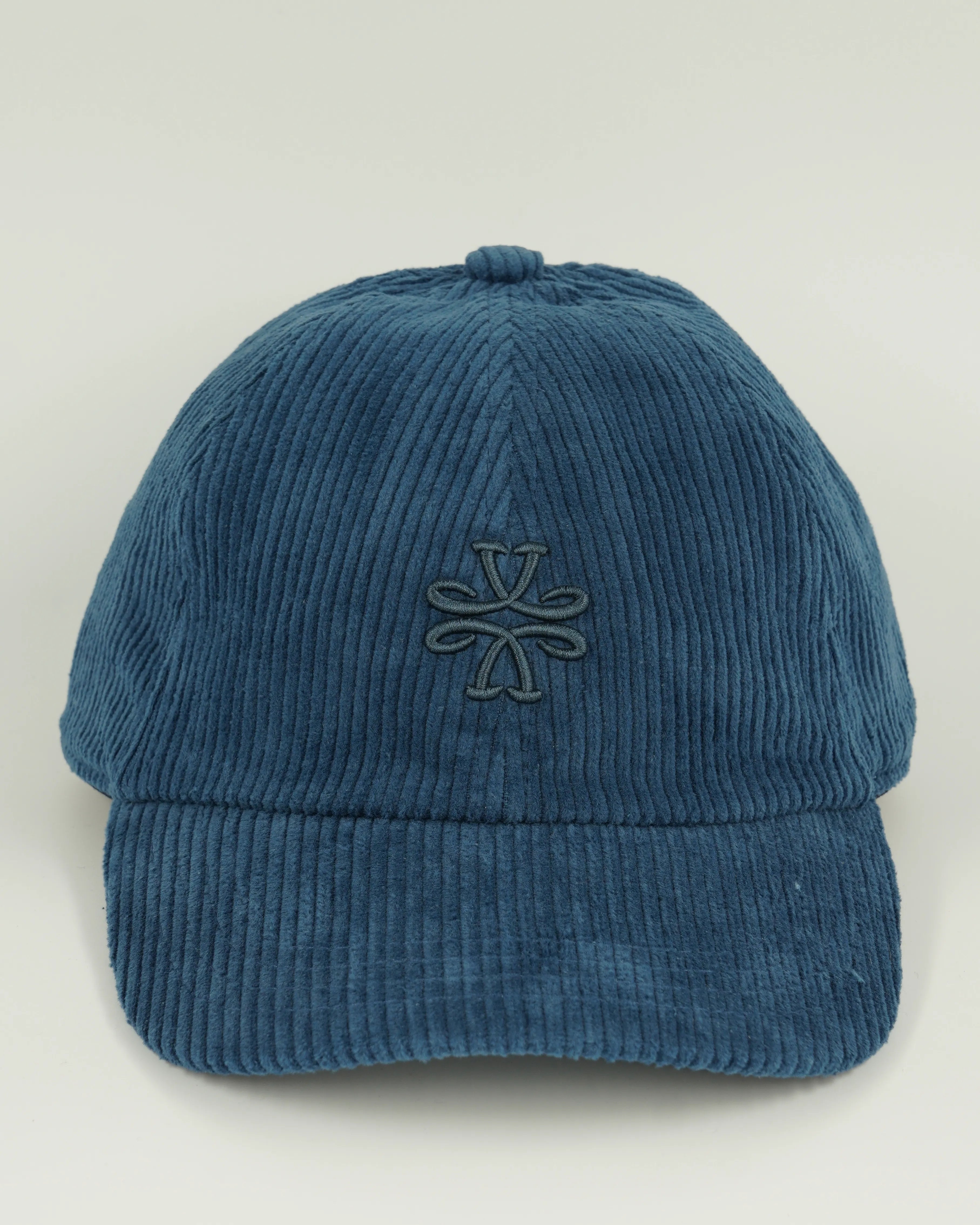 Jacob Cohen Cap Corduroy Logo Blue