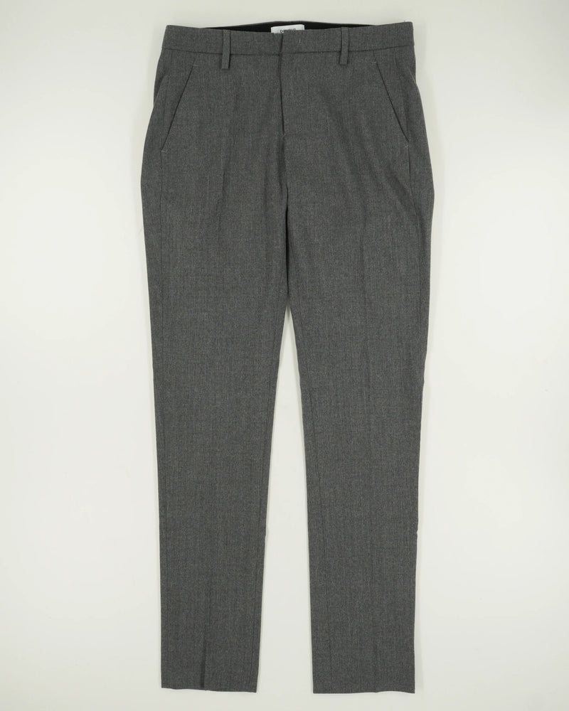 Dondup Gaubert Flannel Stretch Medium Grey