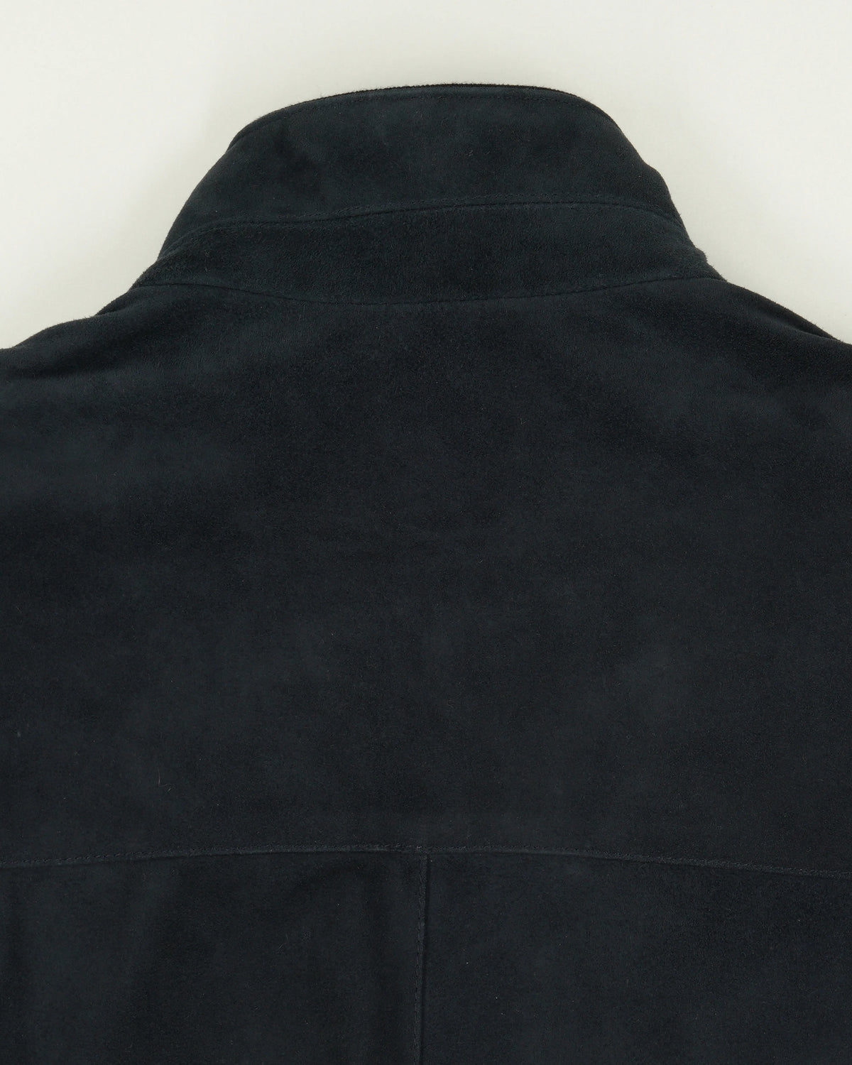 Zonda Jacket Blouson Zip Suede Navy
