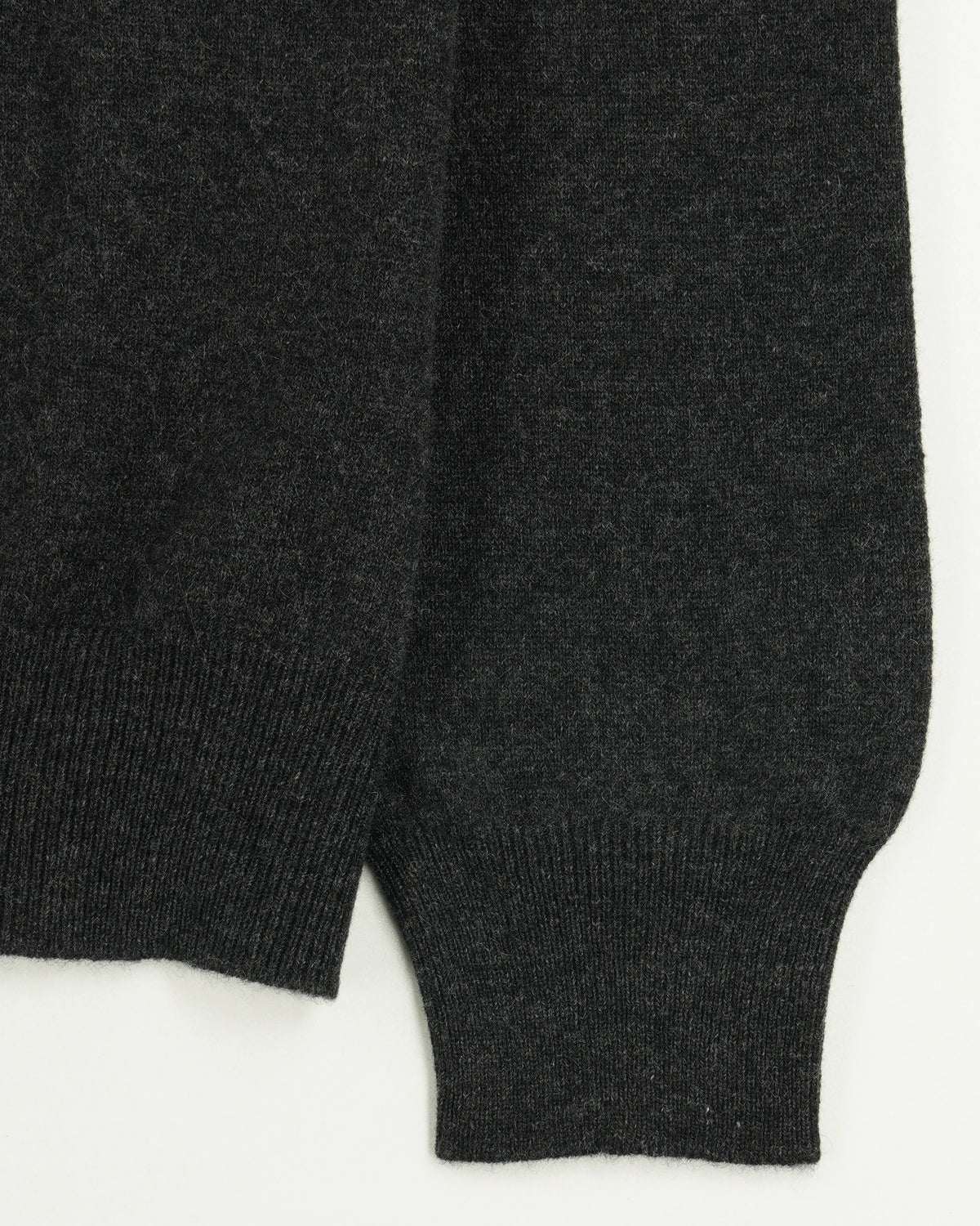 Gran Sasso Crewneck Pure Cashmere Dark Grey