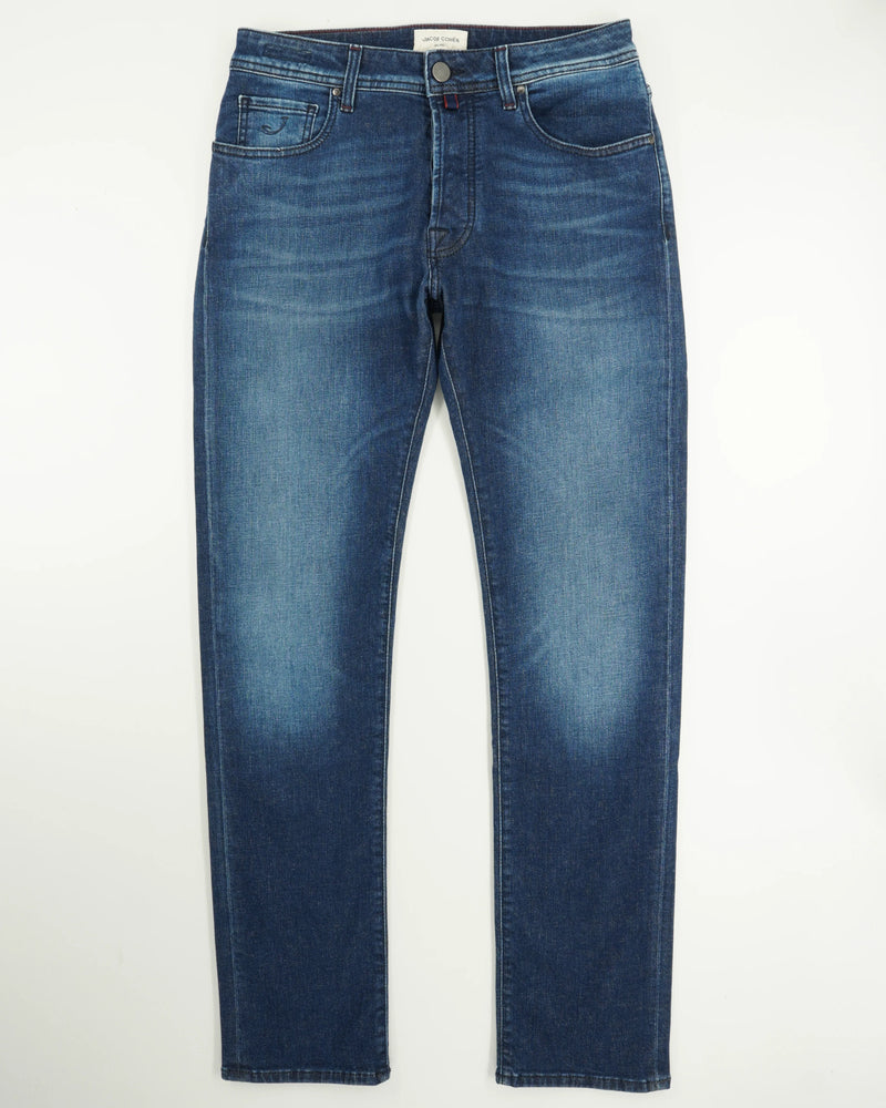Jacob Cohen Bard Stretch Denim Medium Dark Blue