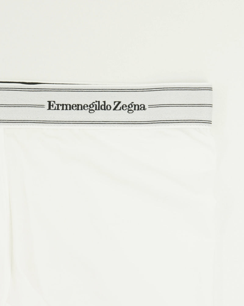 Zegna Trunks White Stripes