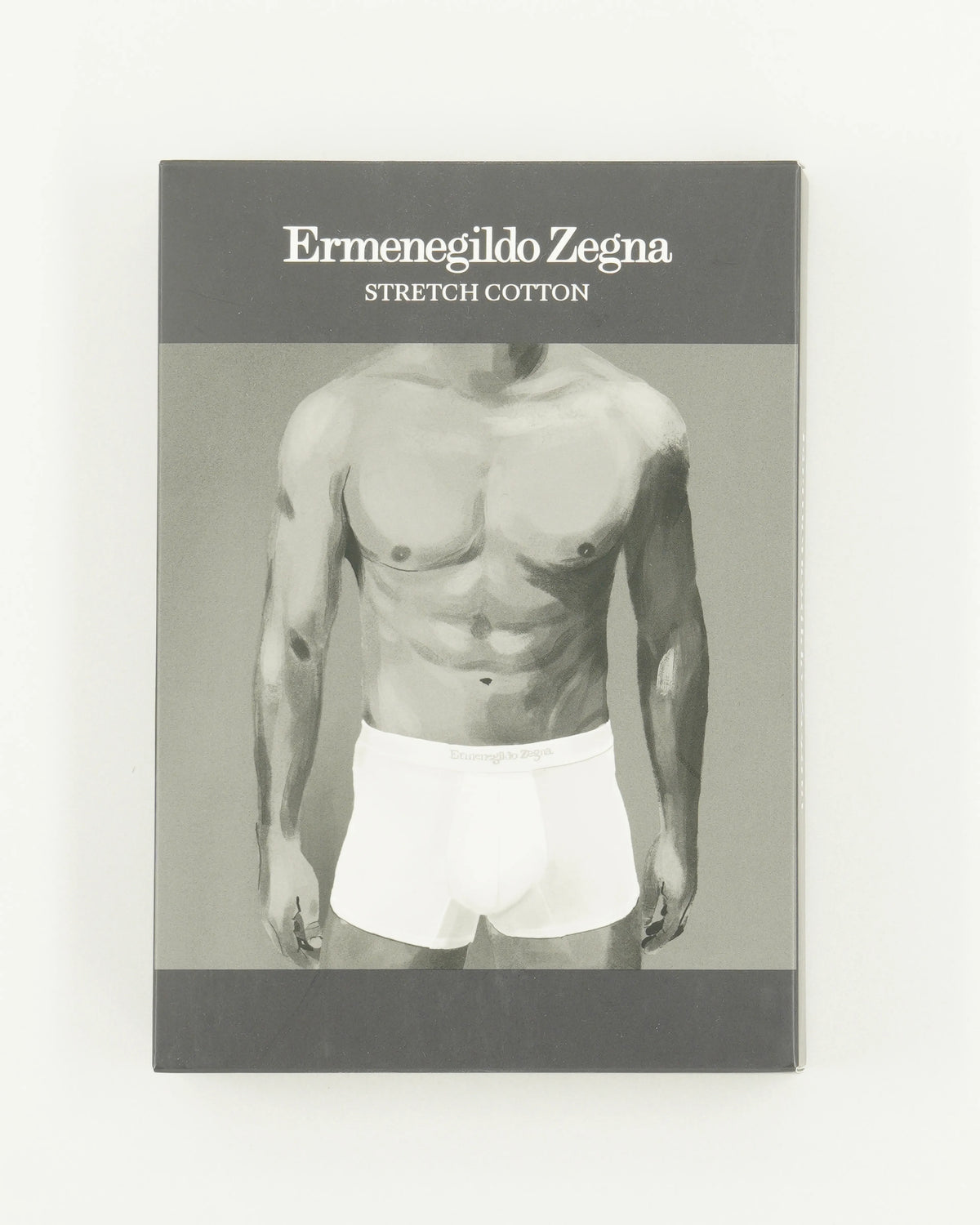 Zegna Trunks Black Logo