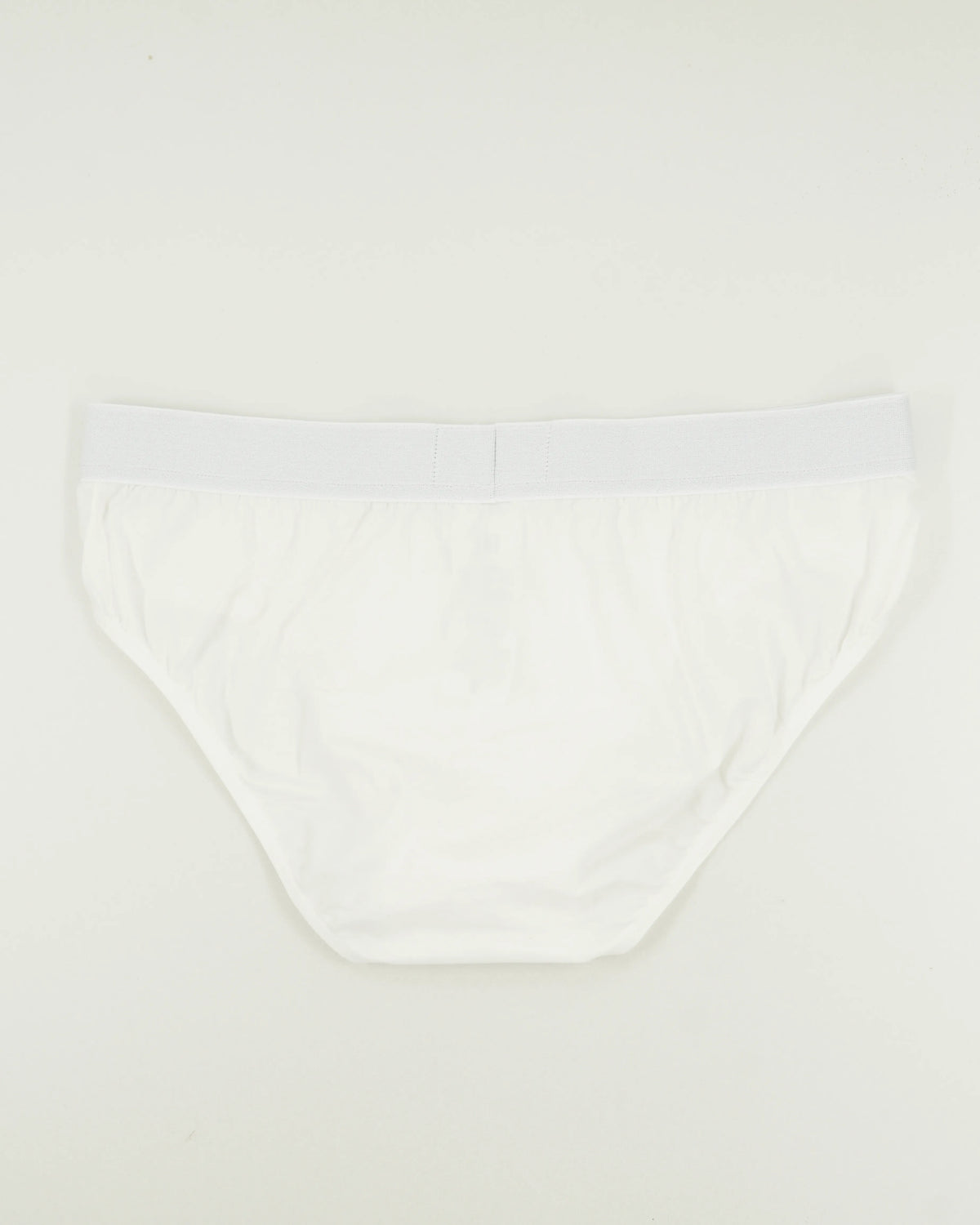 Zegna Briefs Cotton Stretch White Logo