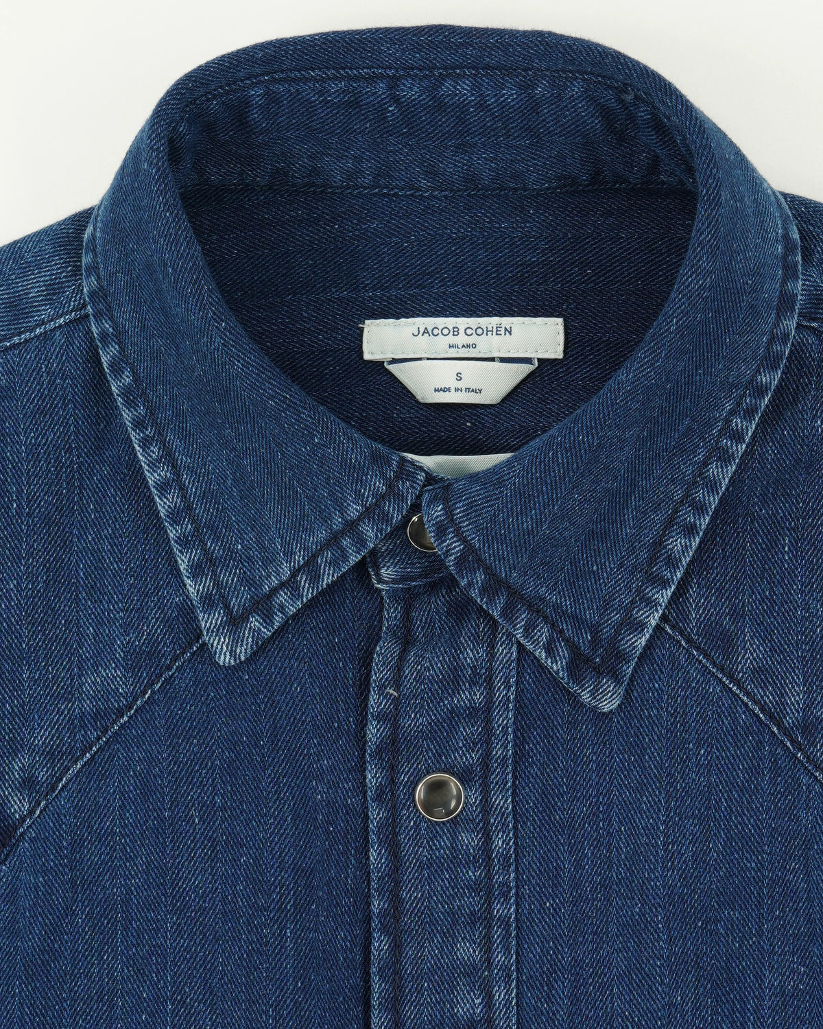 Jacob Cohen Western Shirt Denim Dark Blue