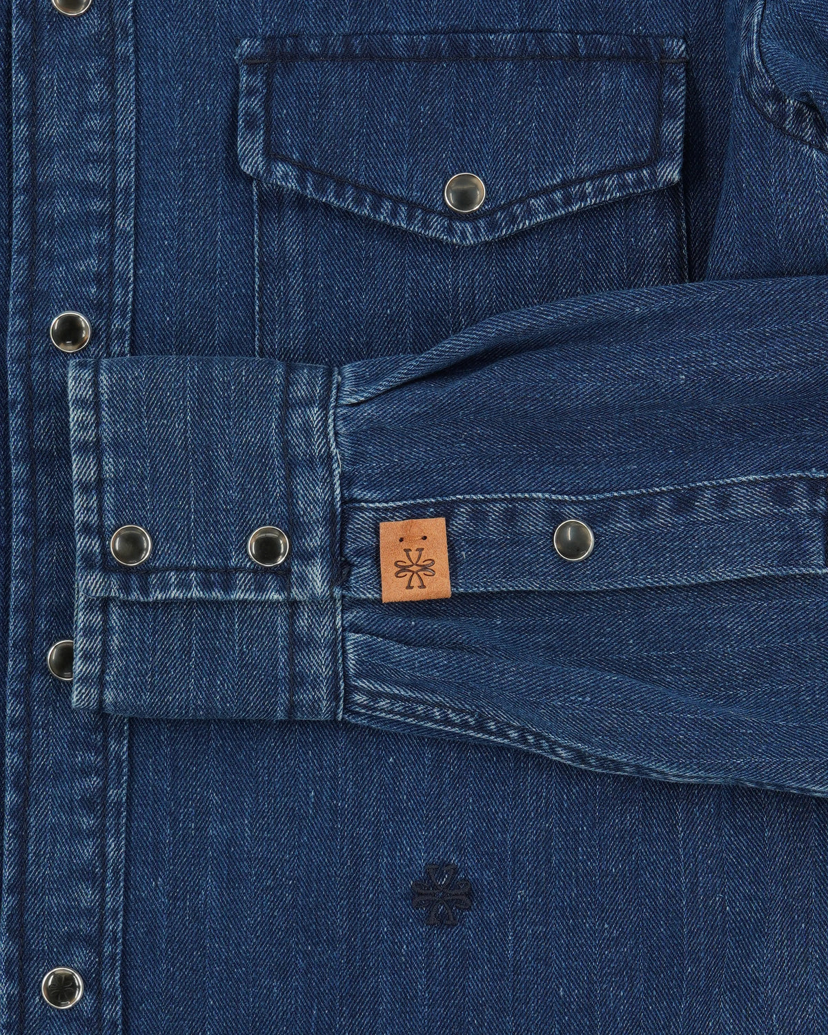 Jacob Cohen Western Shirt Denim Dark Blue