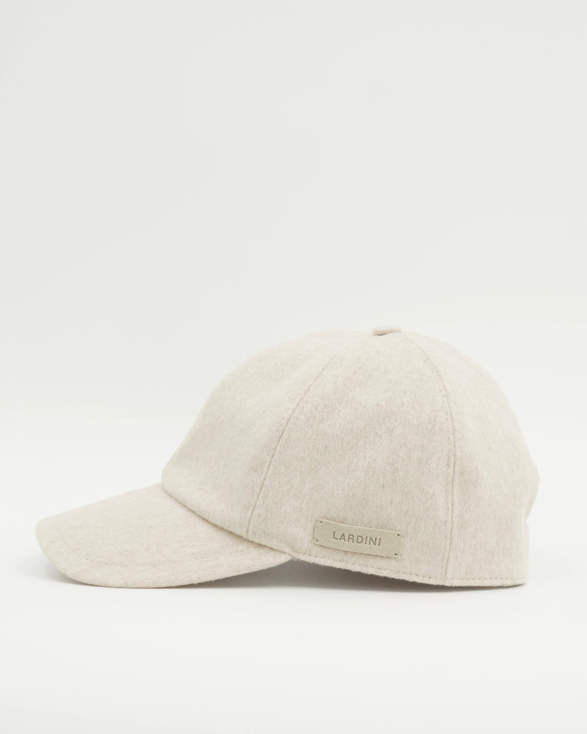 Lardini Cap Loro Piana Virgin Wool Light Beige