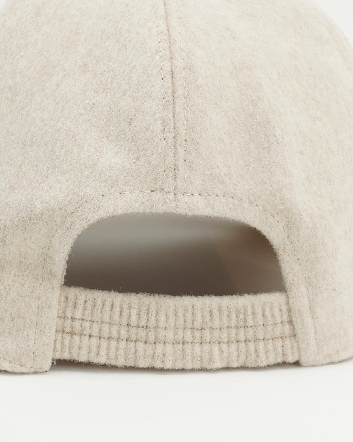 Lardini Cap Loro Piana Virgin Wool Light Beige