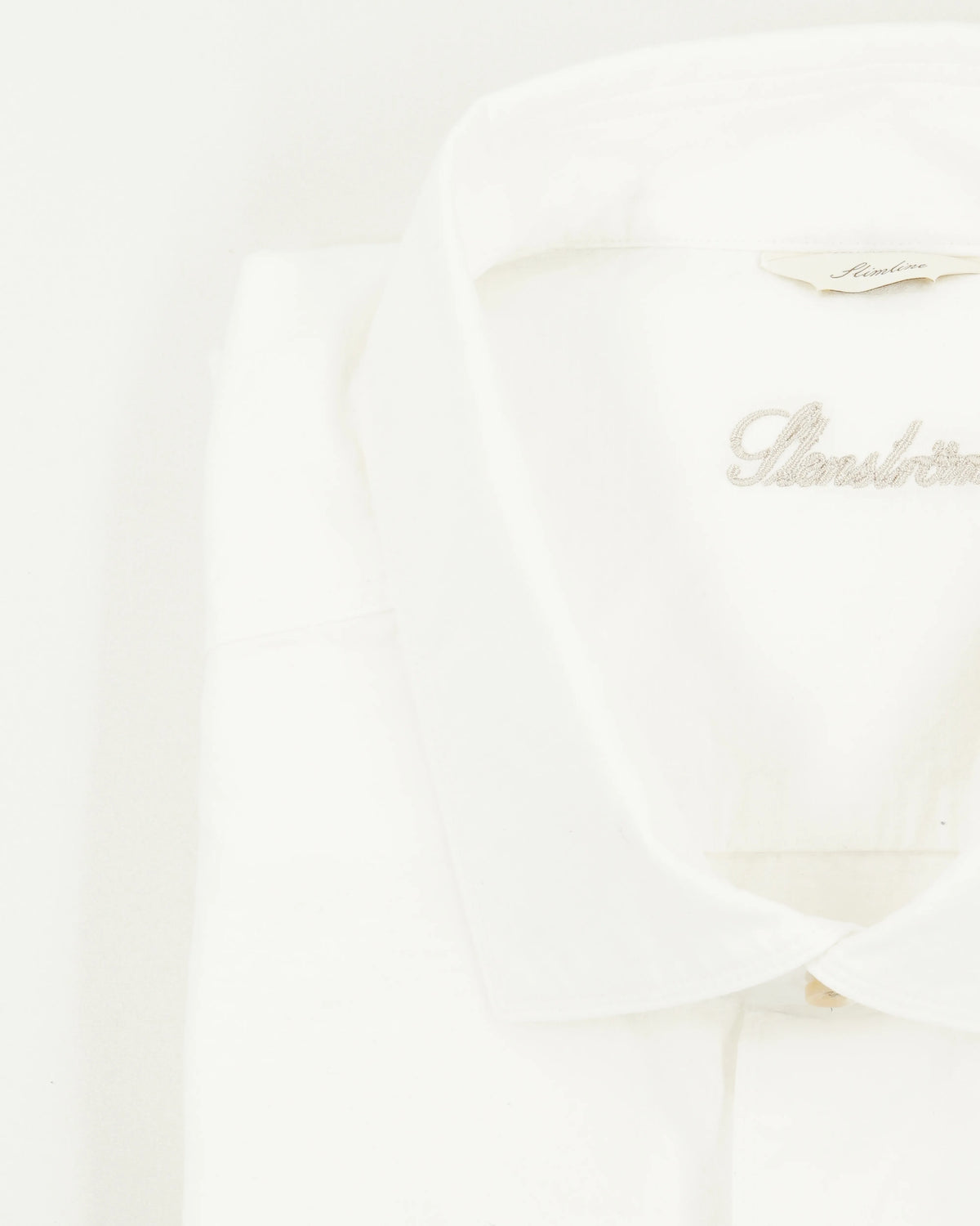 Stenströms Shirt Pure Cotton Textured White