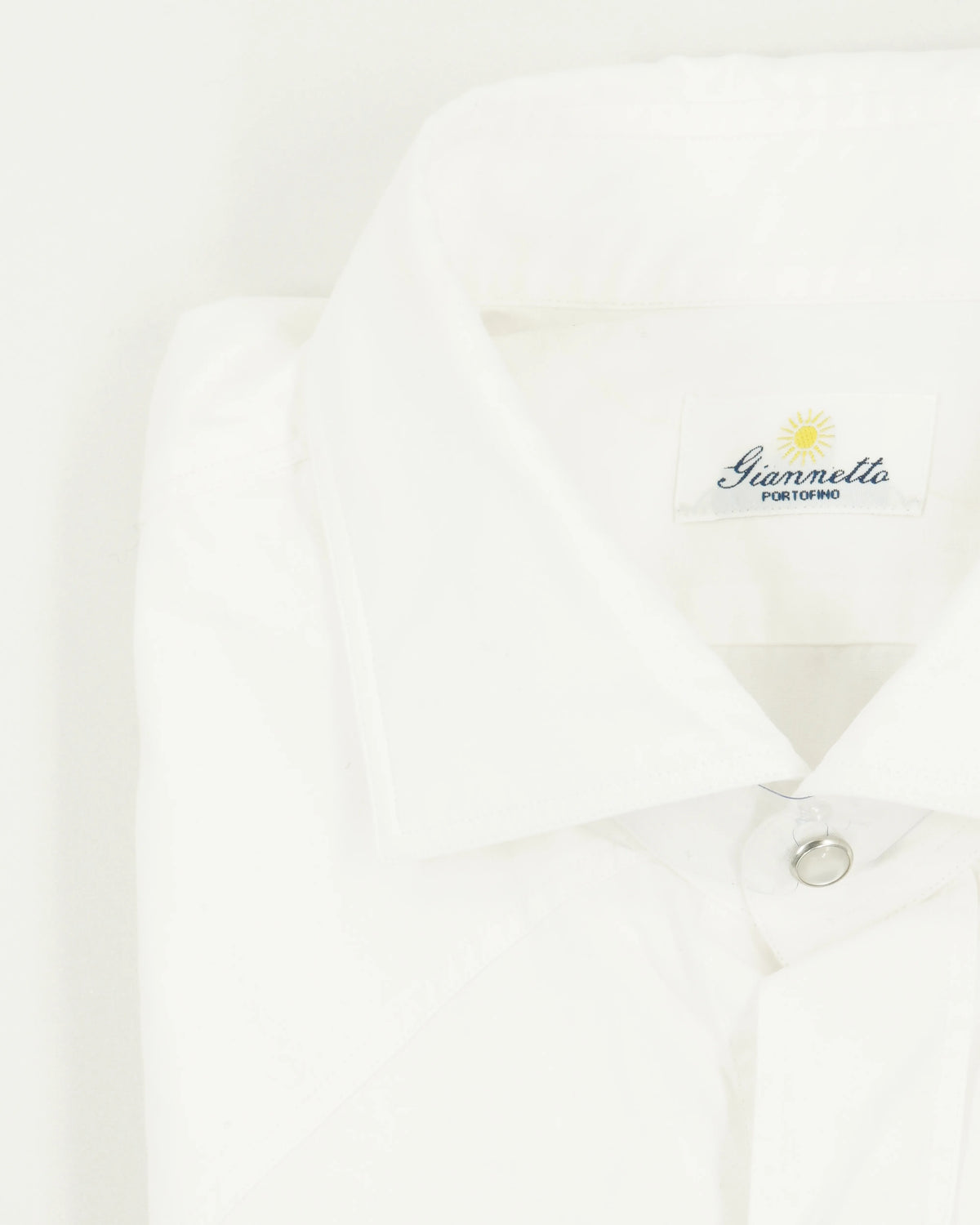 Giannetto Portofino Western Shirt White