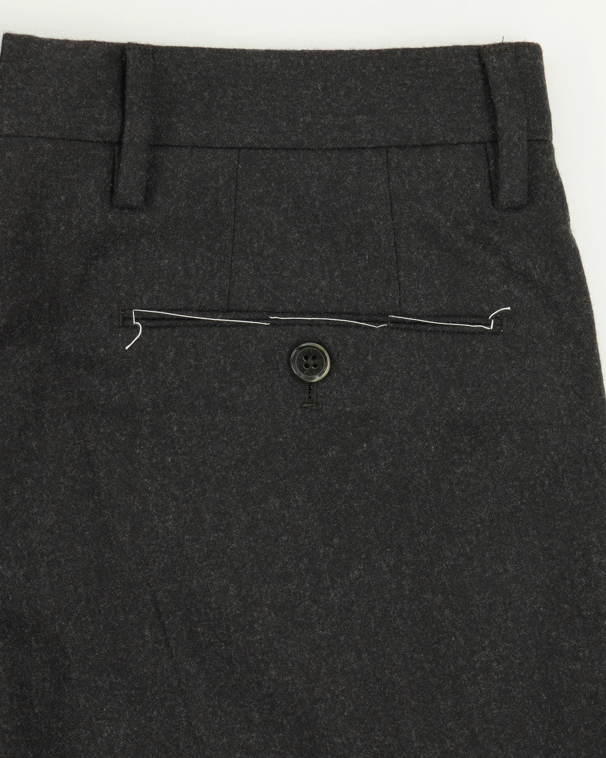 PT Torino Trousers Flannel Stretch Dark Brown